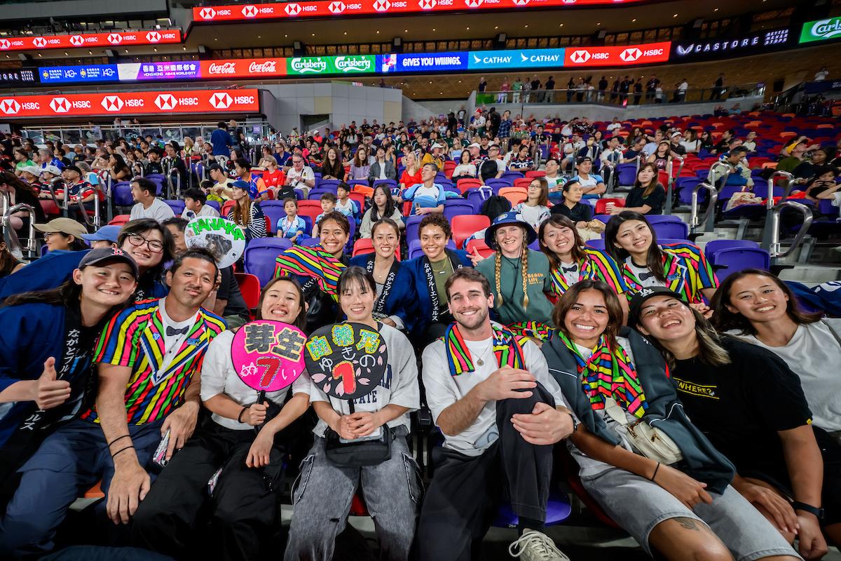 香港國際七人欖球賽首次在啟德主場館舉行。(中國香港欖球總會)