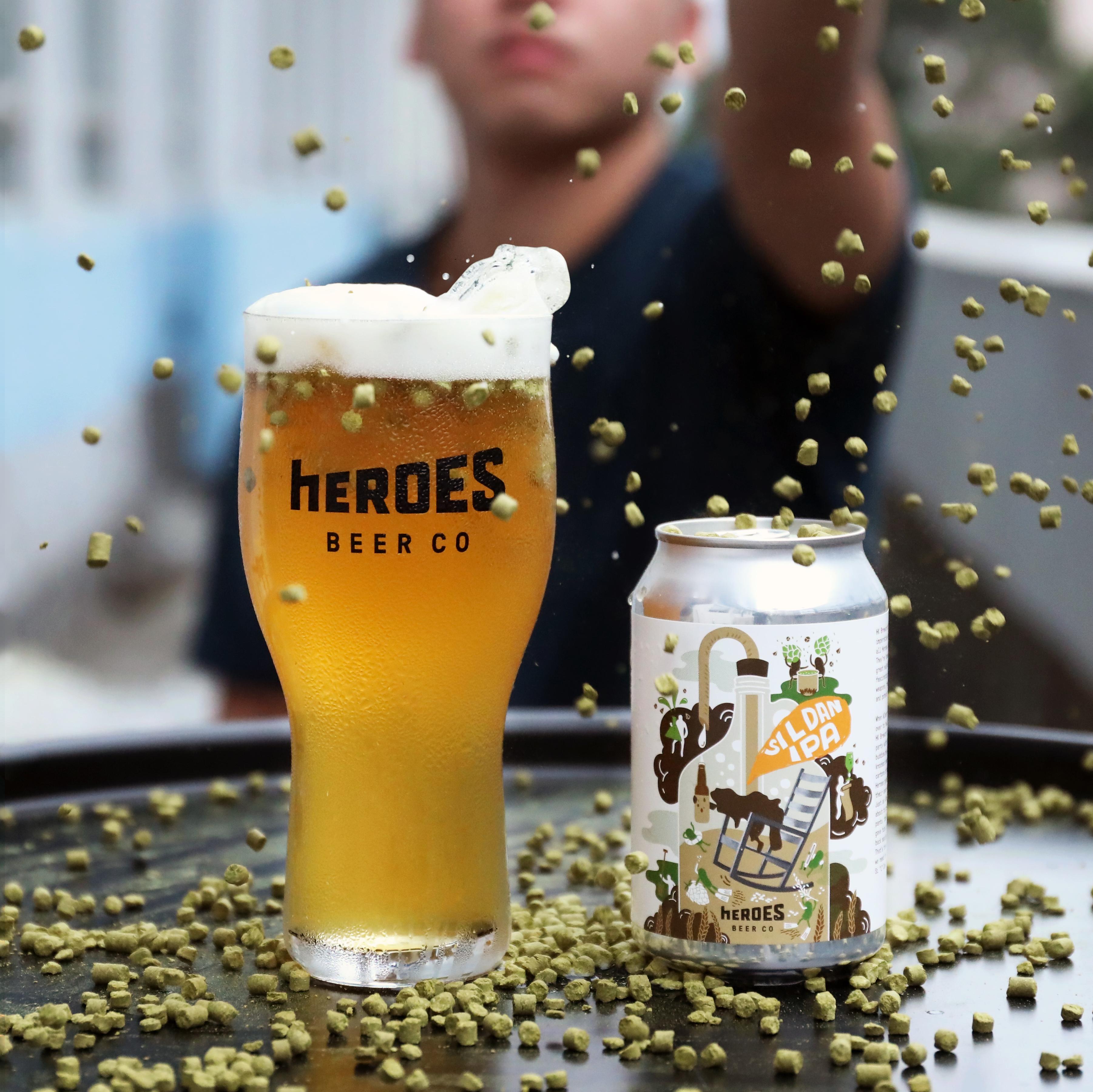 本地手工啤酒品牌 hEROES Beer Co 以創意釀酒聞名,是次市集帶來多款深受歡迎的特色啤酒。