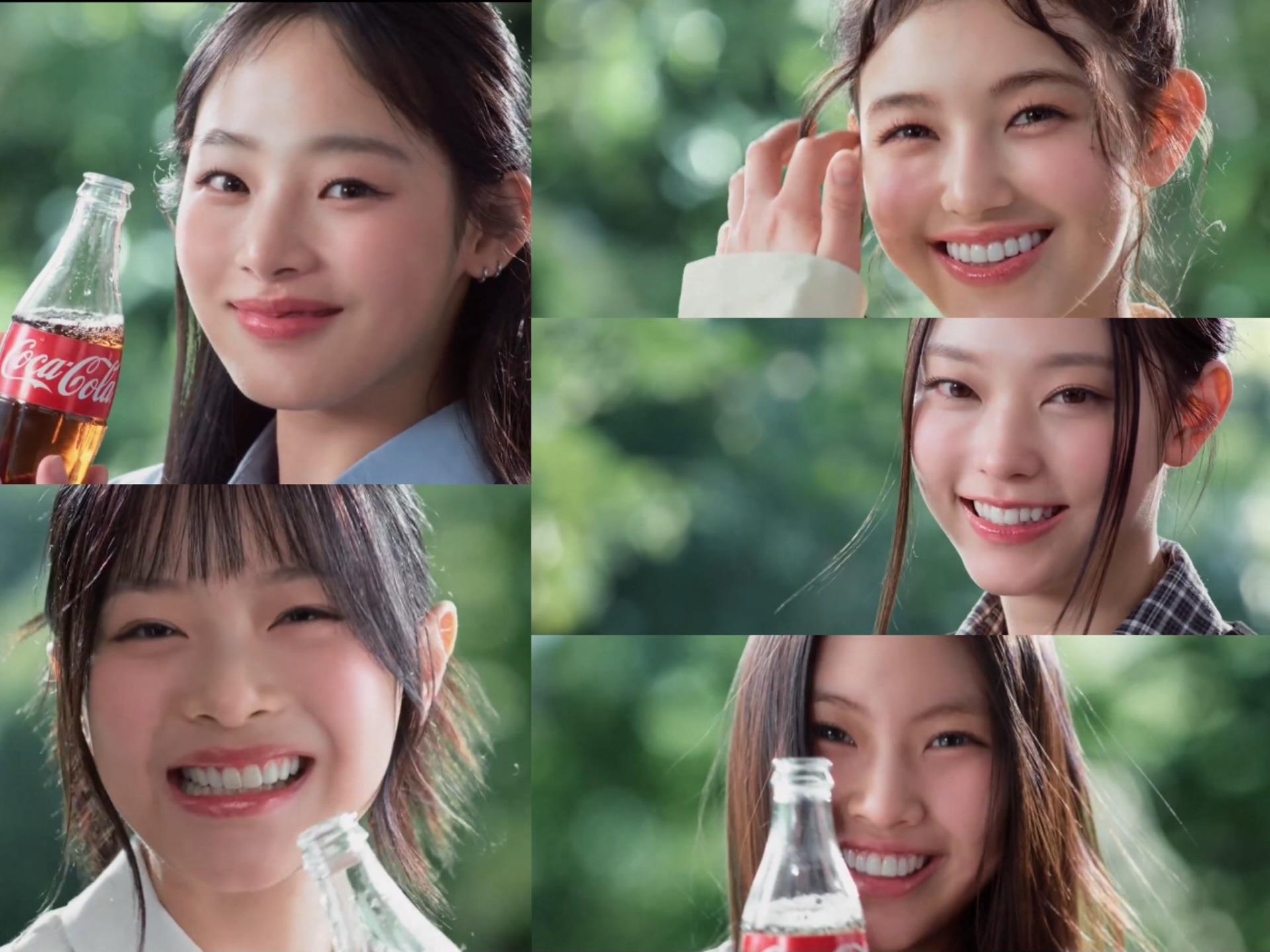 NJZ成員均有在《I Feel Coke》出現。