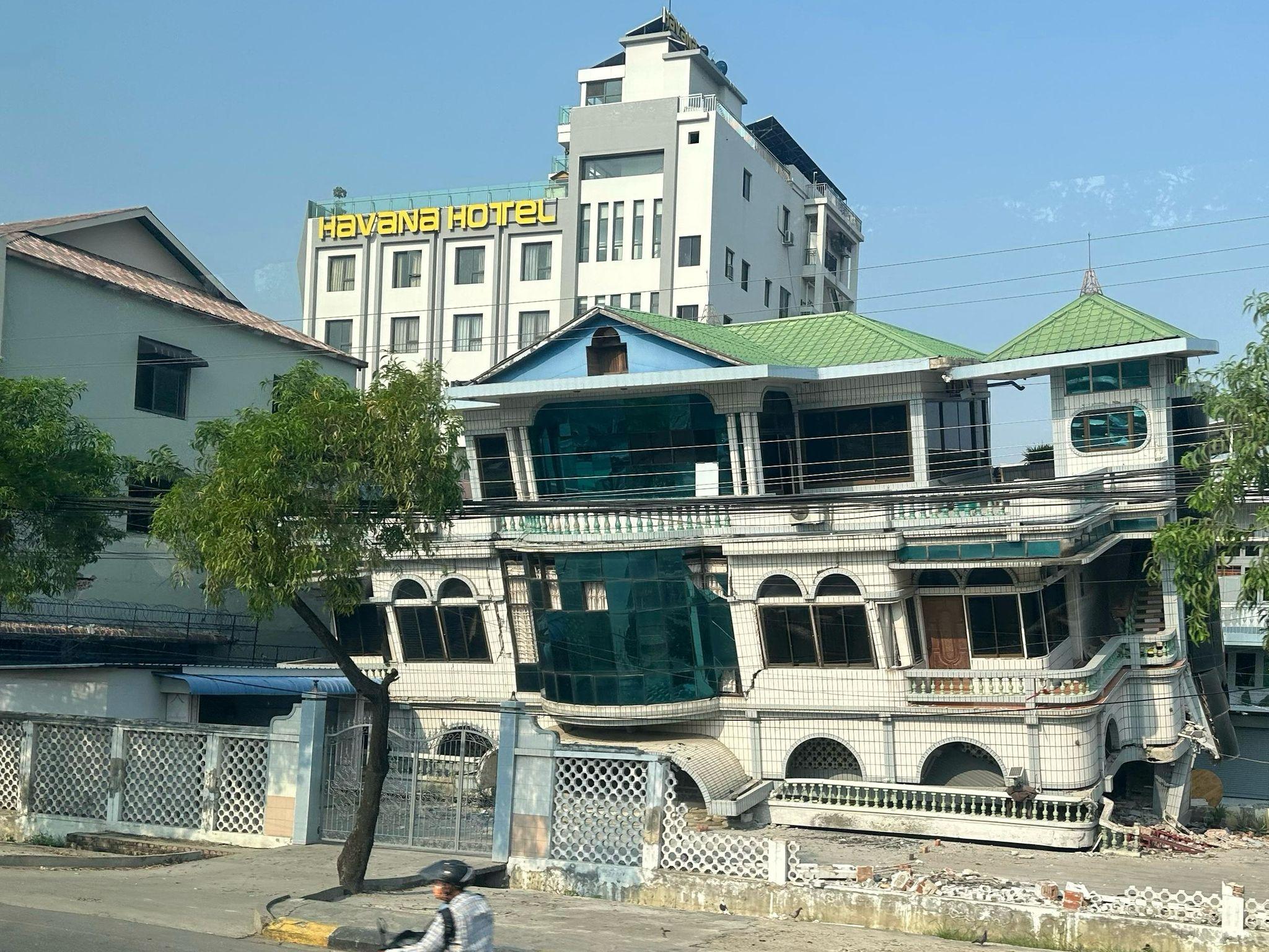 當地災情嚴重。(消防處)