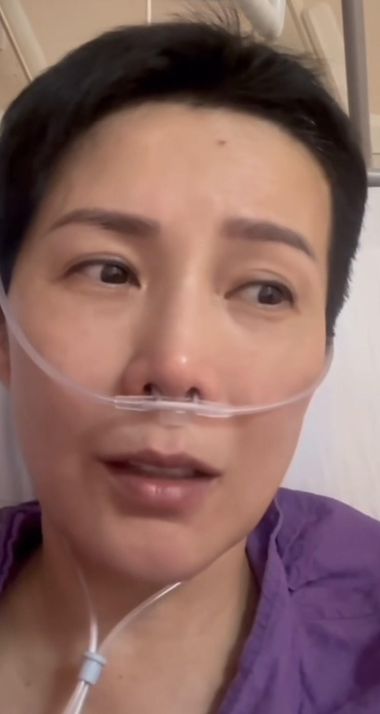 吳文忻今日(17日)在社交網上載片段,回顧過往兩星期在醫院的記錄。