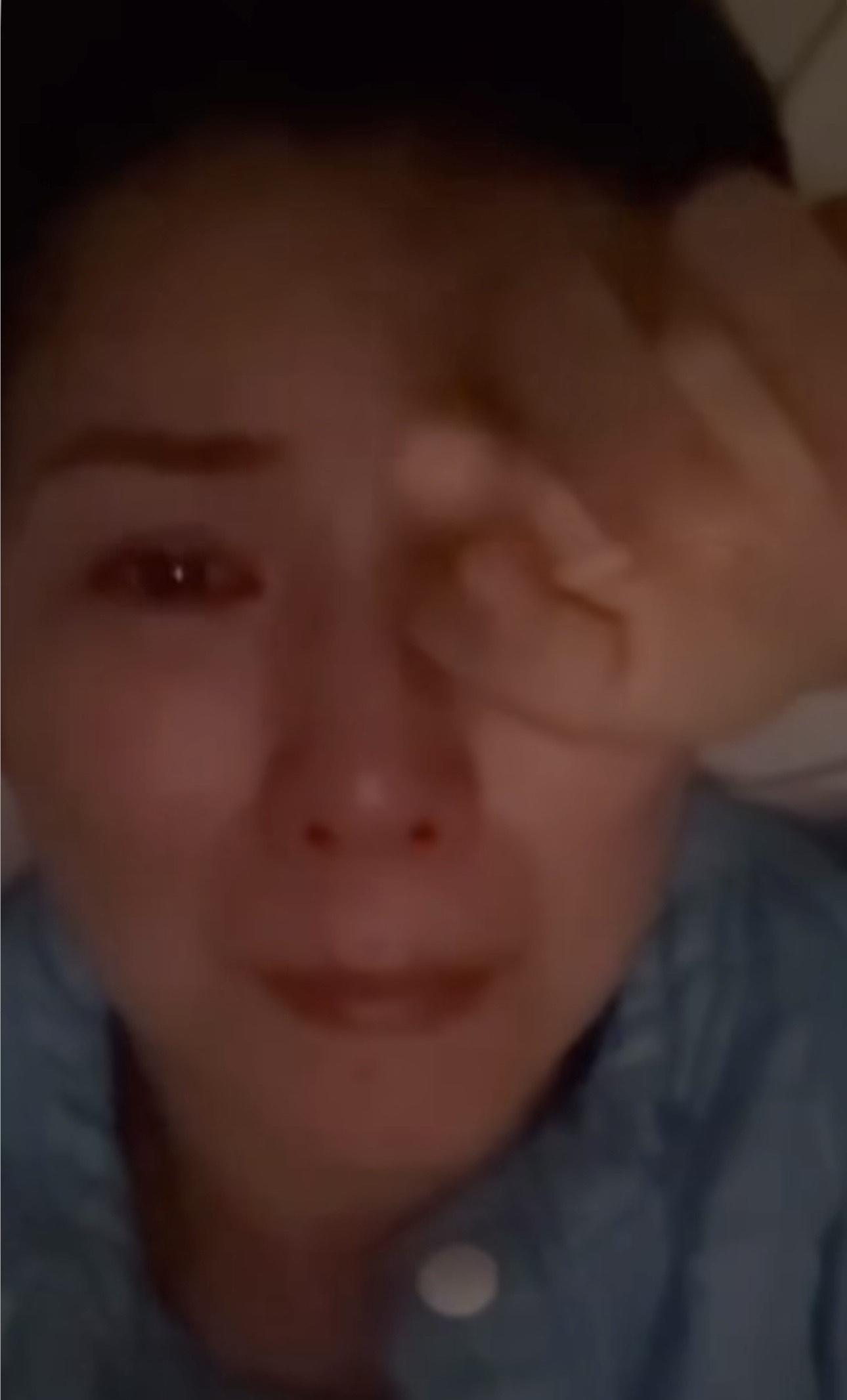 吳文忻辛苦,但同時都好開心得到很多朋友的愛。