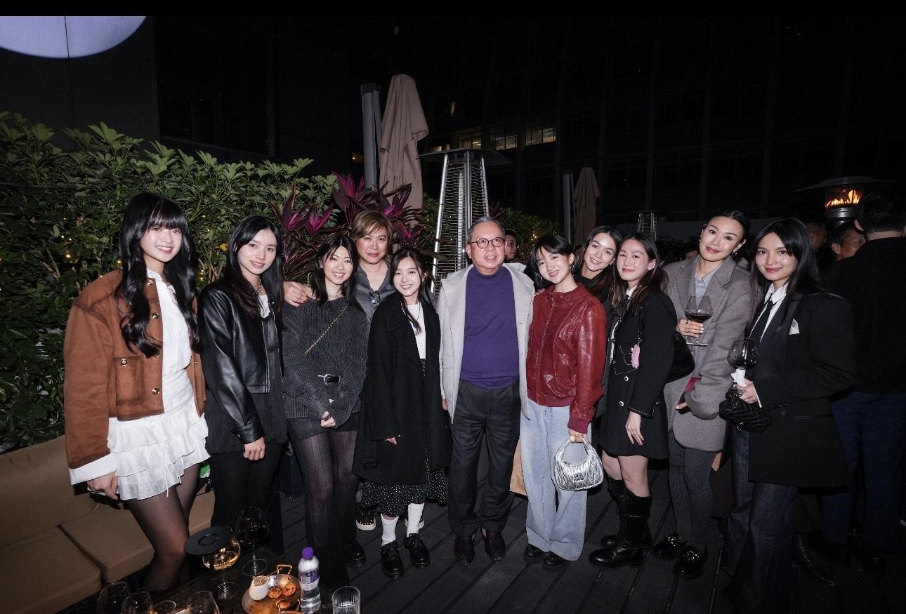 劉沛蘅坦言在派對上認識了不少電影導演和編劇,獲益良多 。