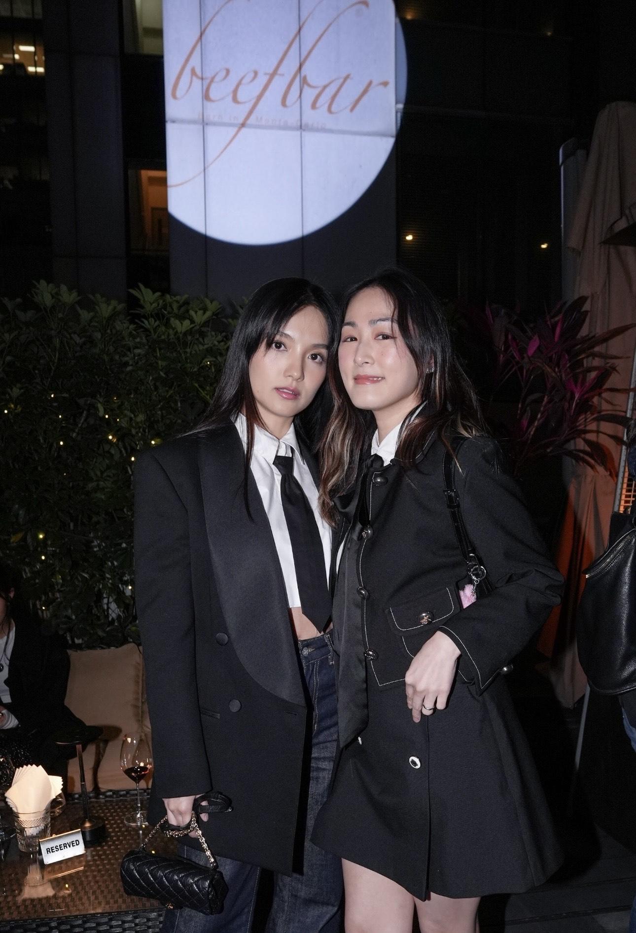 蔡穎恩(Evelyn)與陳嘉寶(Anjaylia)。