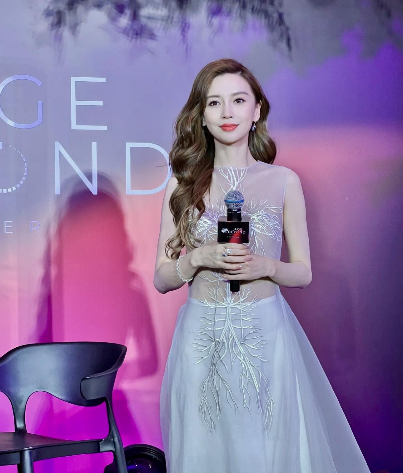 Angelababy已被逐漸解凍,不過曝光率仍不及從前。