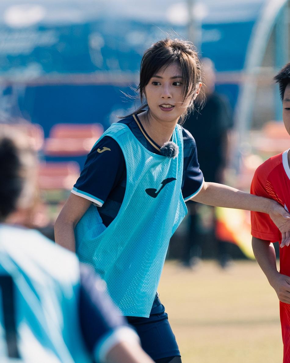 Kathy仔自言是《足球女將》的傷患擔當。