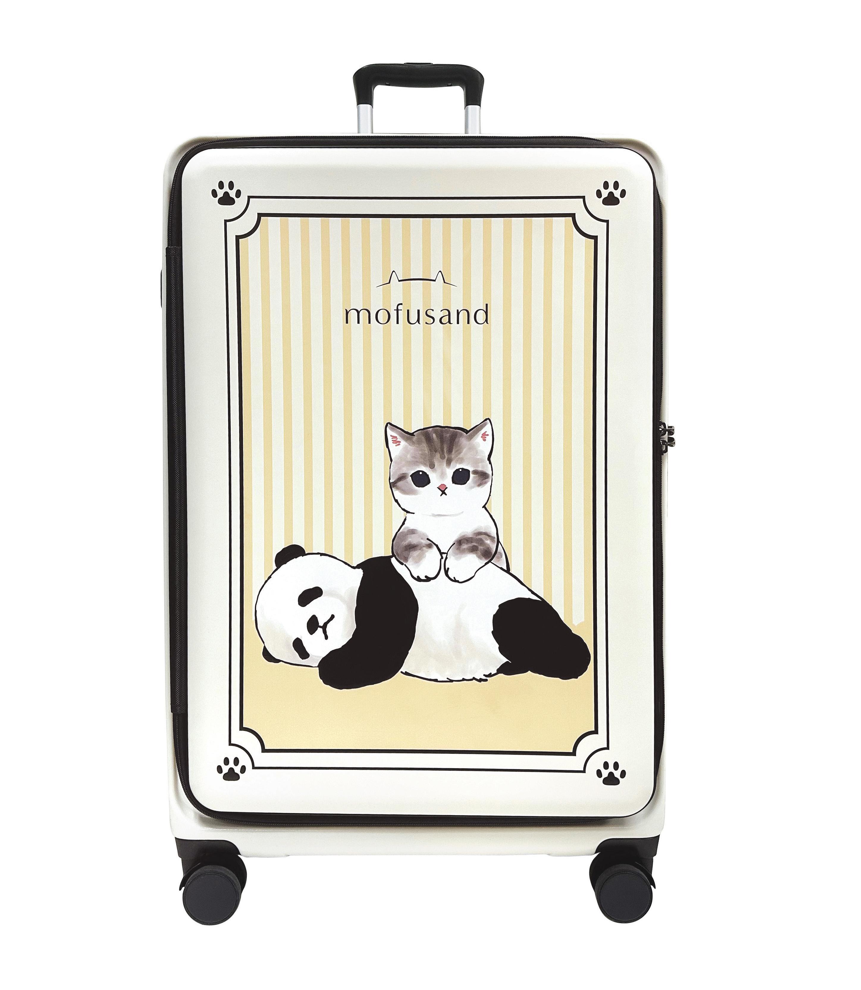 鴻福堂 x mofusand上掀式行李箱