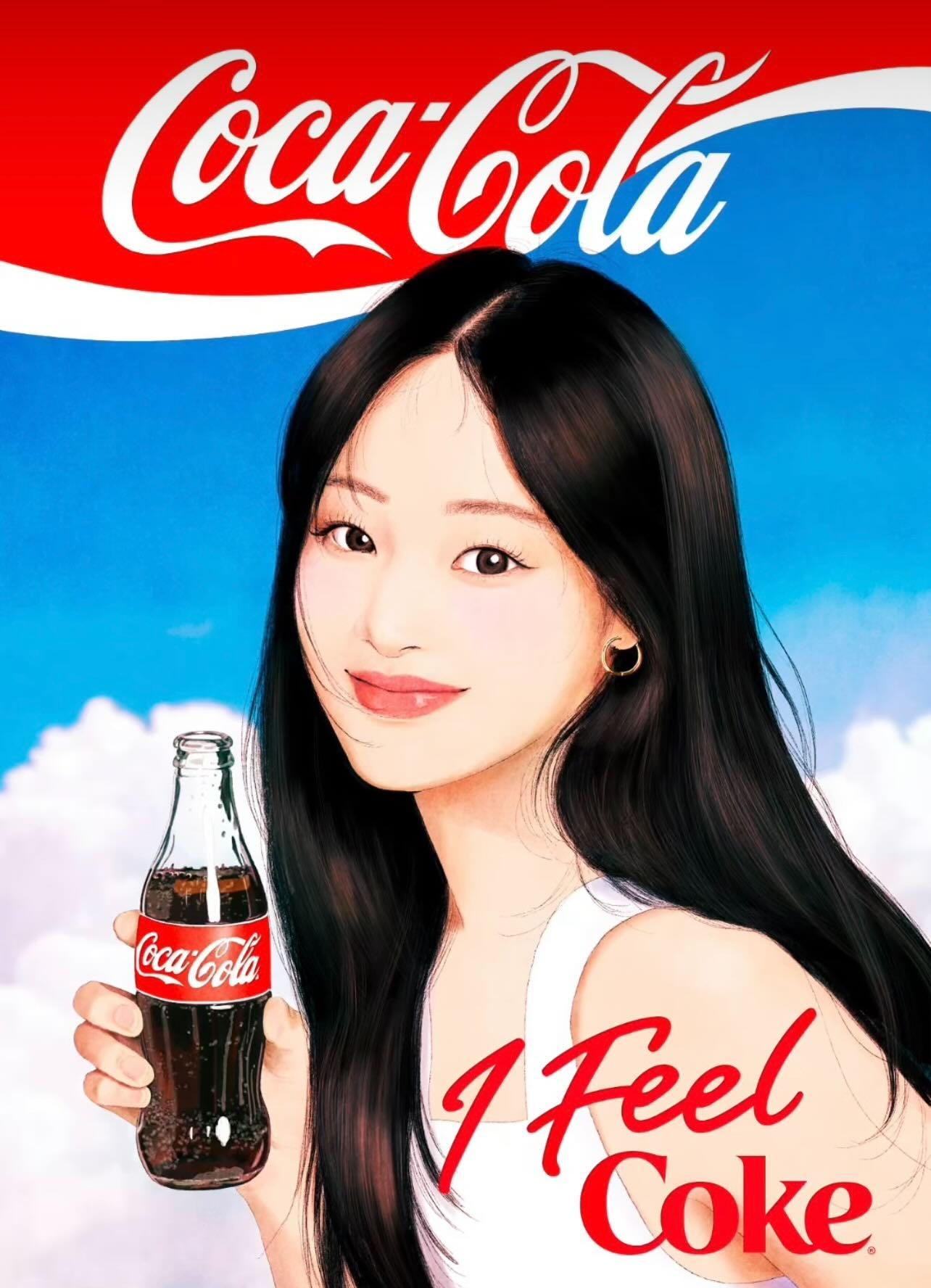 Minji卡通形象。