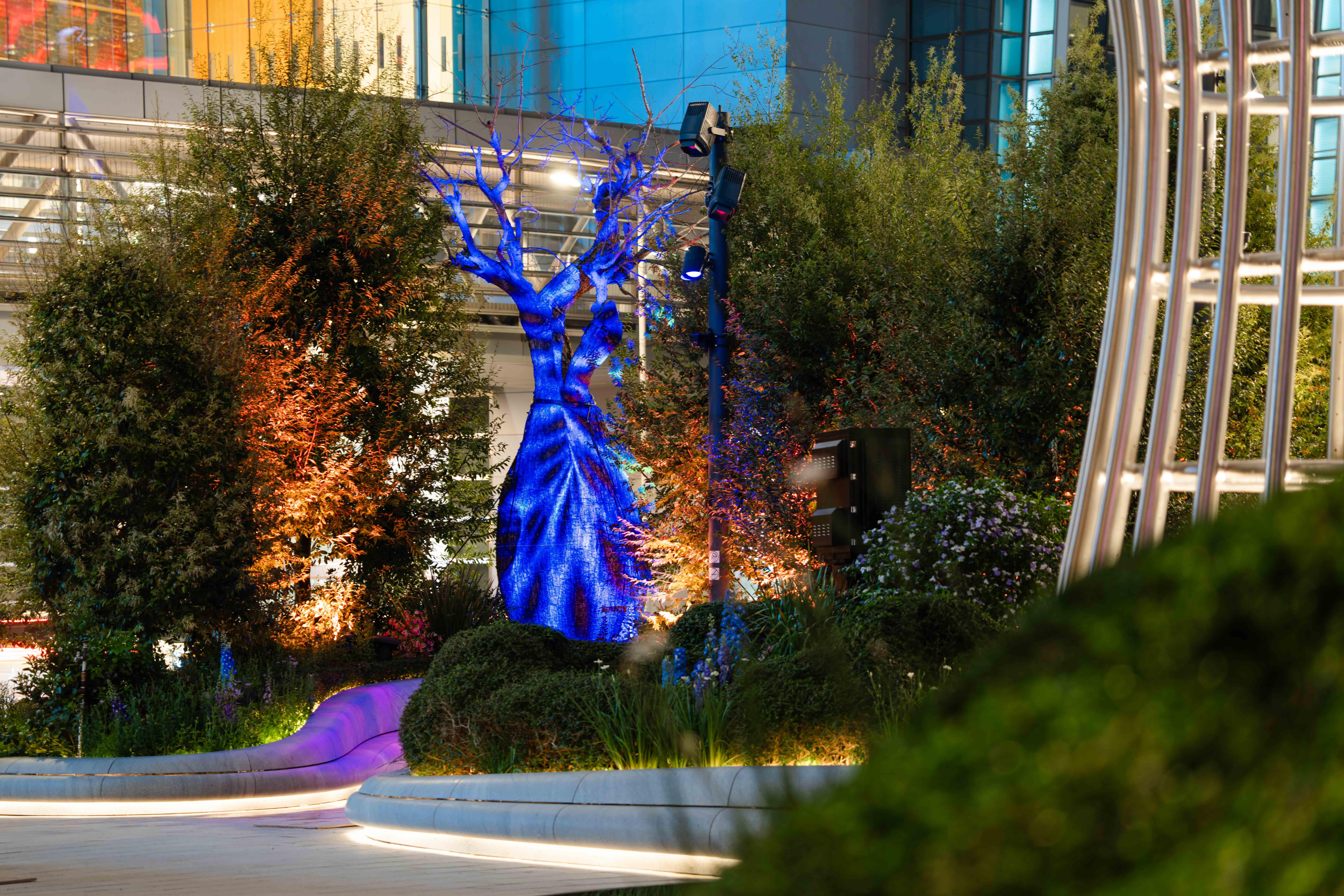 藝術治癒空間展出國際及本地作品,其展品將展出至5月31日。