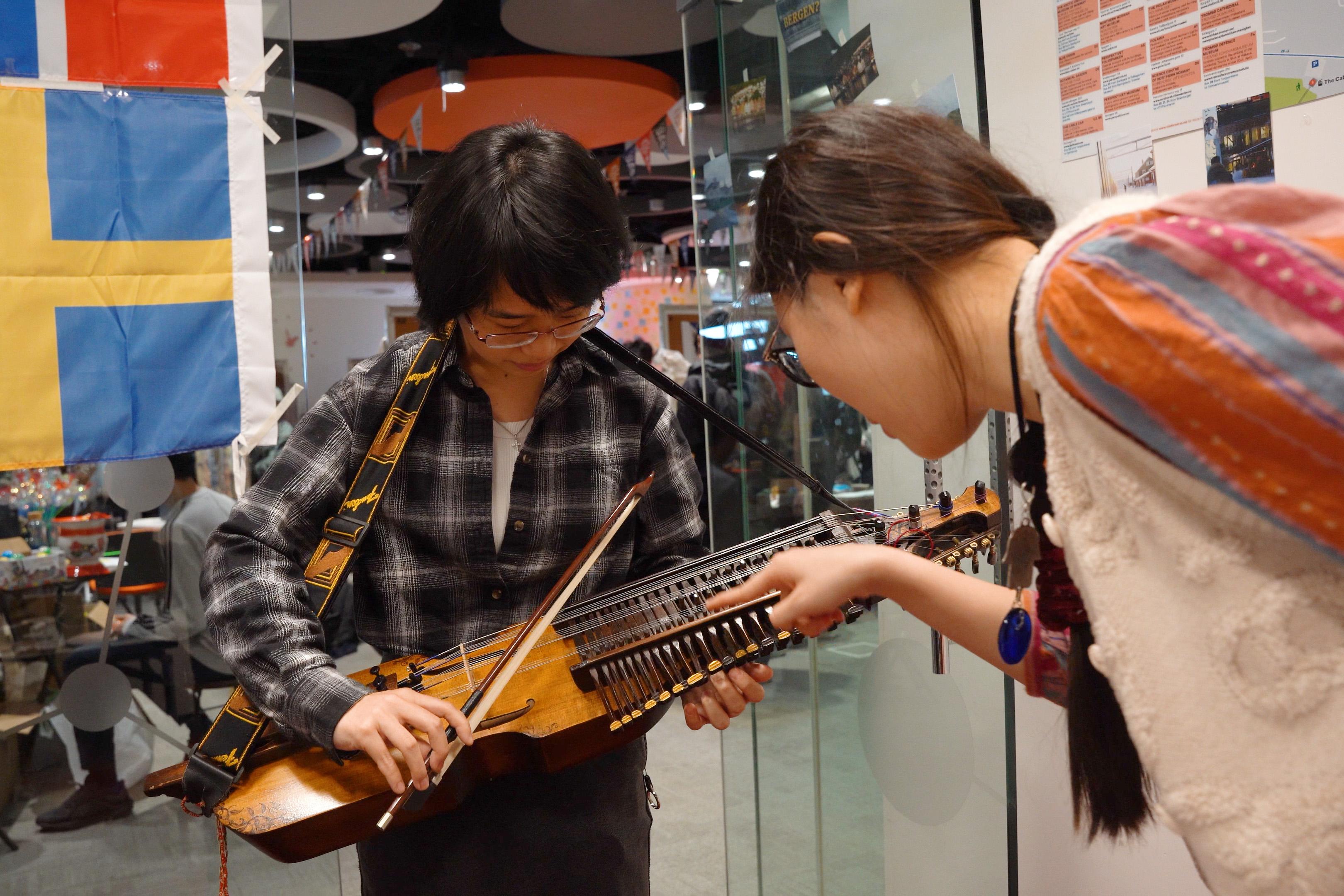 科大理學院舉辦「環球文化祭」,當中「城寨士多」在活動中開張。