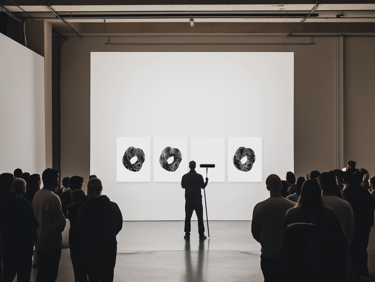 格蘭冠與著名後數位藝術團體Random International合作,在香港藝術周期間為公眾帶來現場繪畫表演《四季》