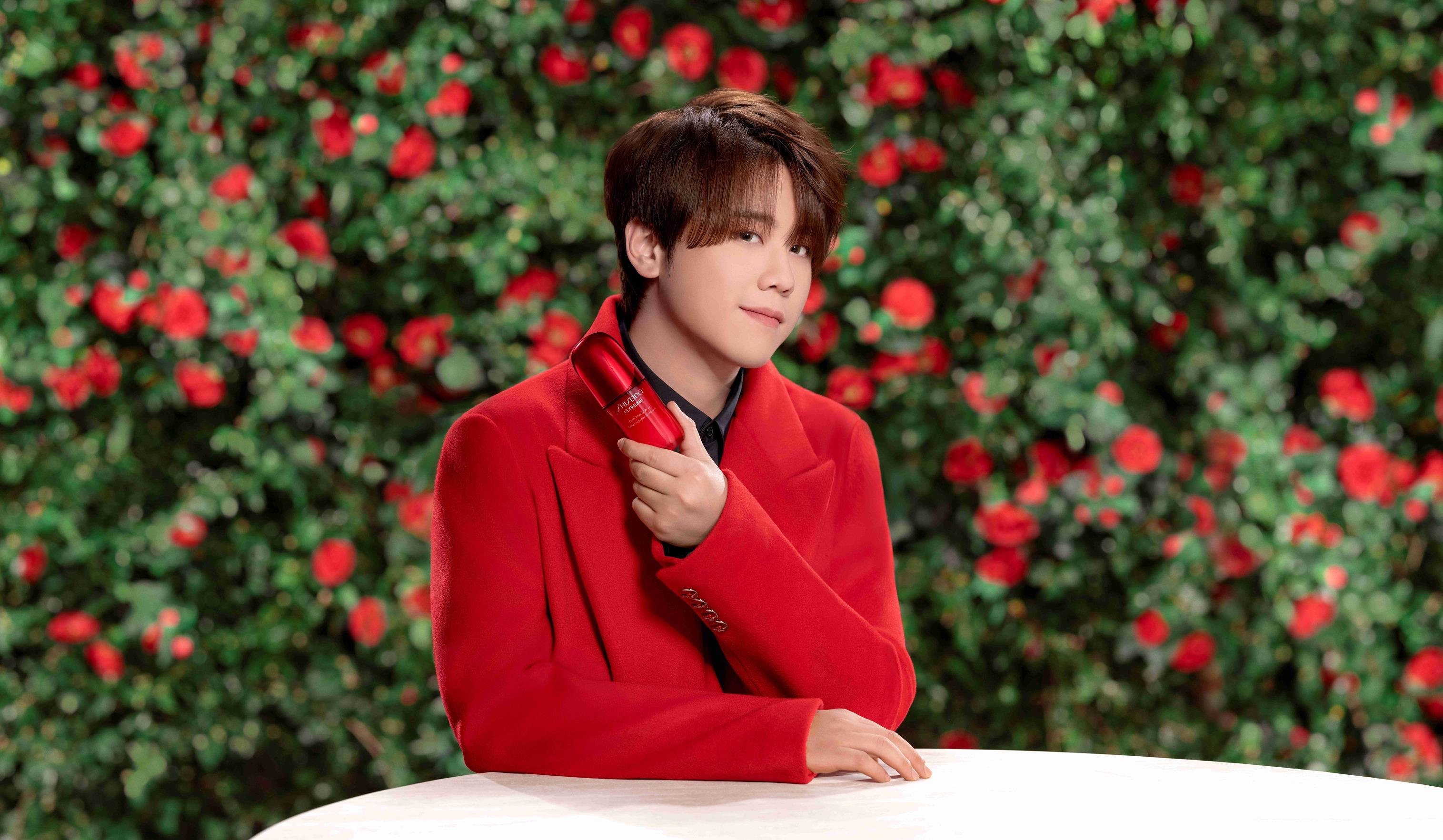 SHISEIDO品牌大使姜濤、盧瀚霆、呂爵安及陳卓賢,與參加者虛擬互動。