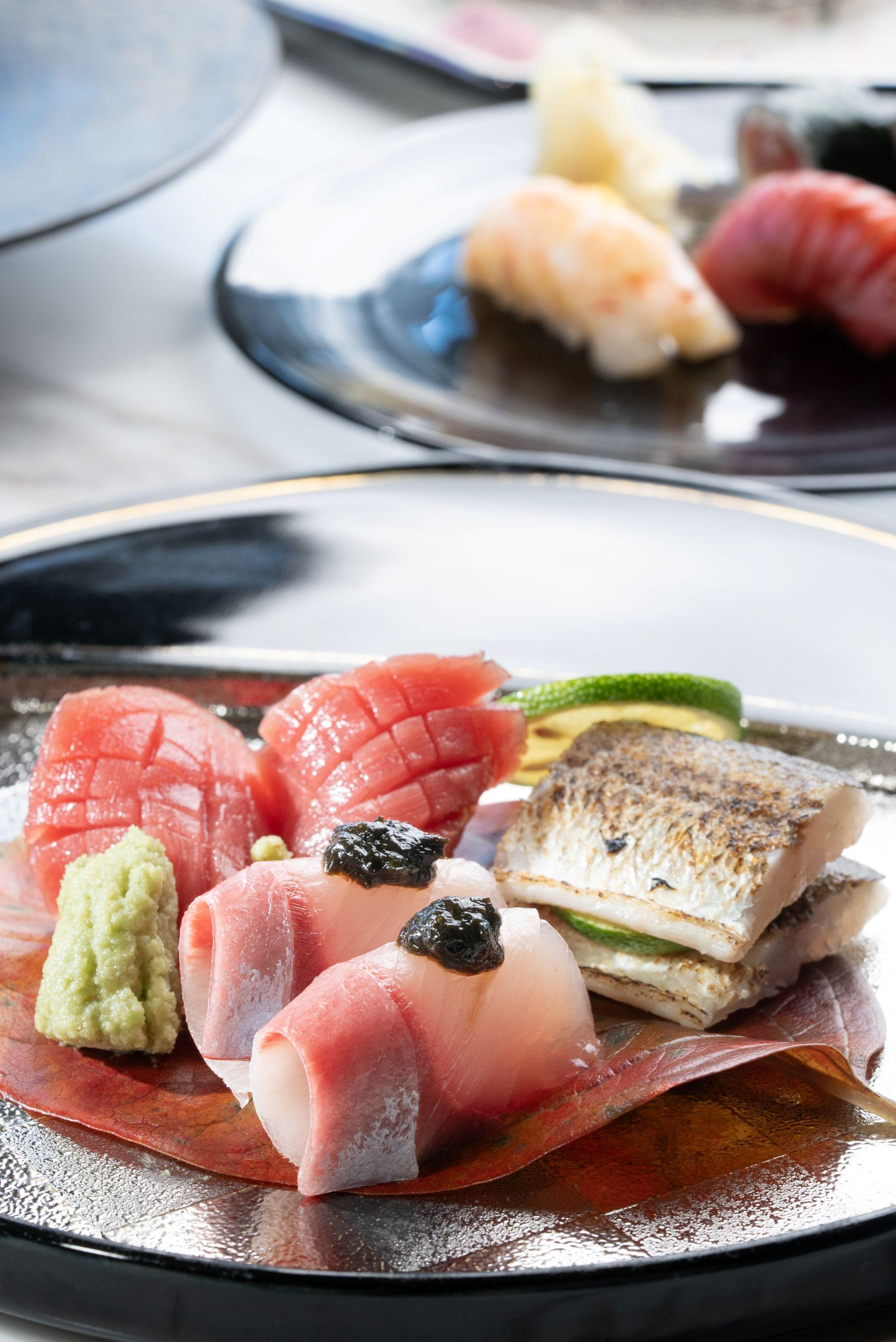 時令刺身泛光澤夠鮮美,滿口旨味。