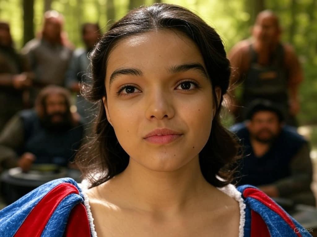 Rachel Zegler飾演白雪公主,為這套電影帶來不少爭議。