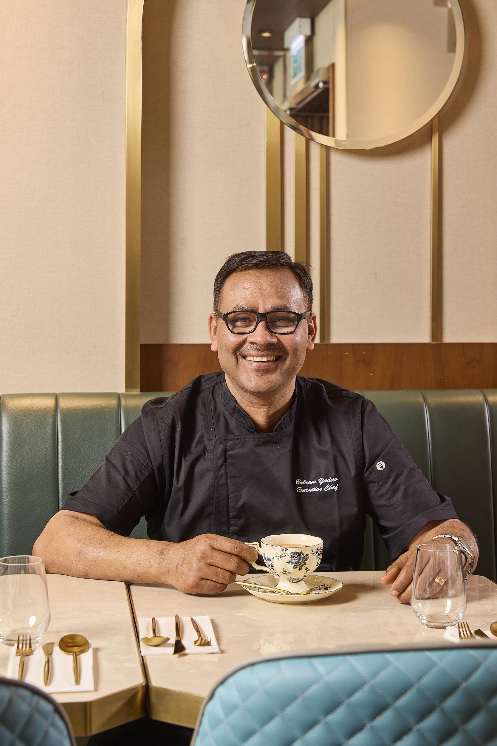聯合創辦人兼行政總廚 Balram Yadav入行超過30年,曾擔任杜拜皇室御廚長達四年。