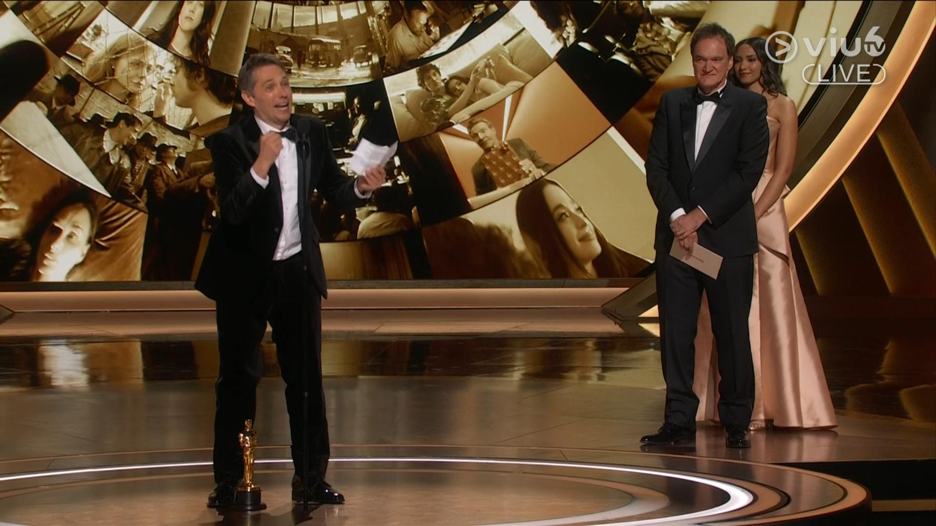 鬼才導演昆頓塔倫天奴亦擔任頒獎嘉賓。