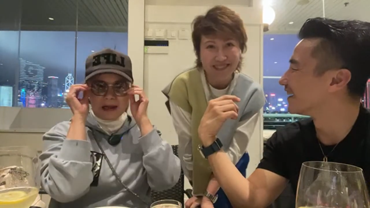 大姐明表示要陶大宇唱《倒數地球》,大家隨即大笑起來。