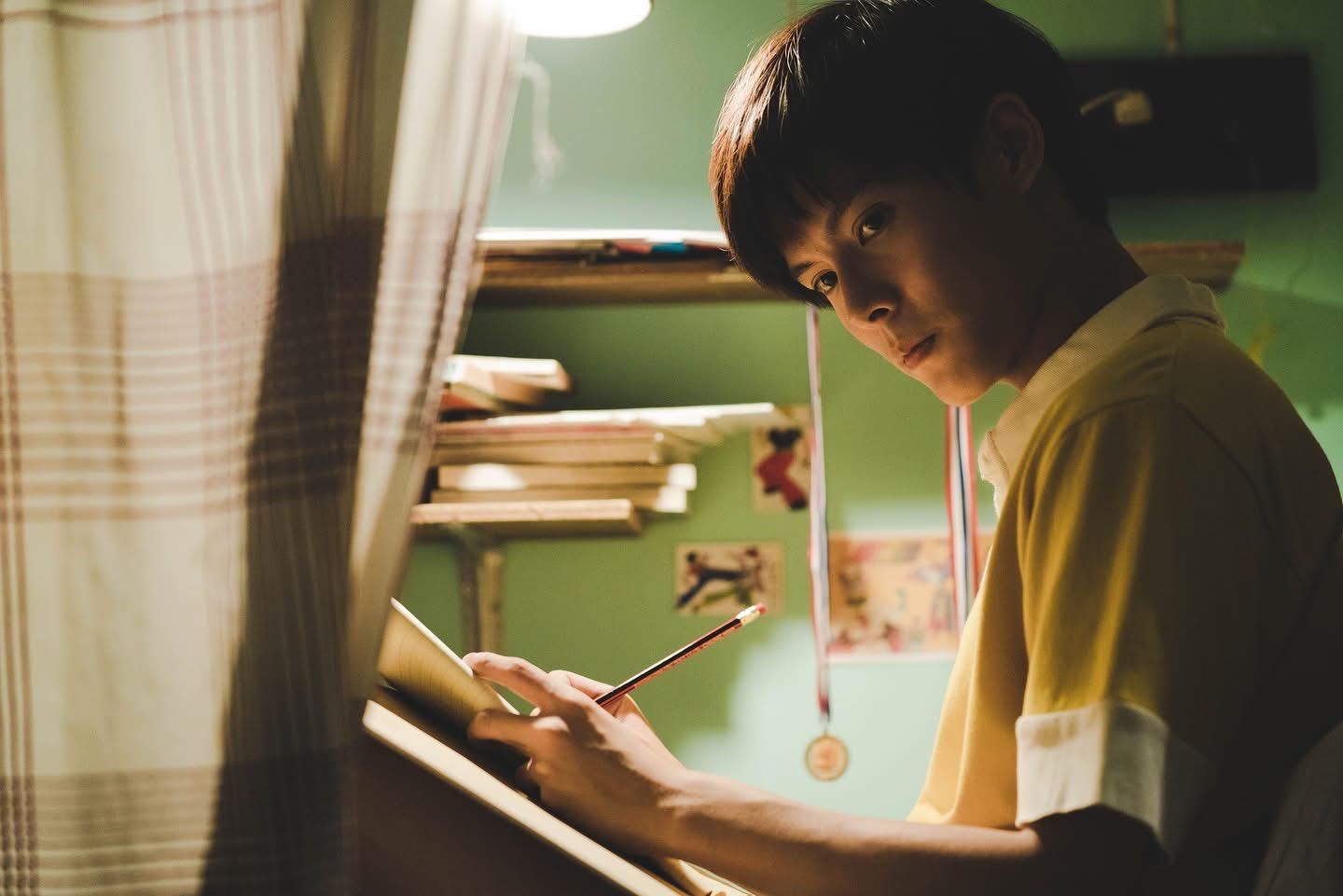 吳澤烽首次拍劇,在《三命》演少年駱澤信,幾乎由頭帶到尾,表現自然。