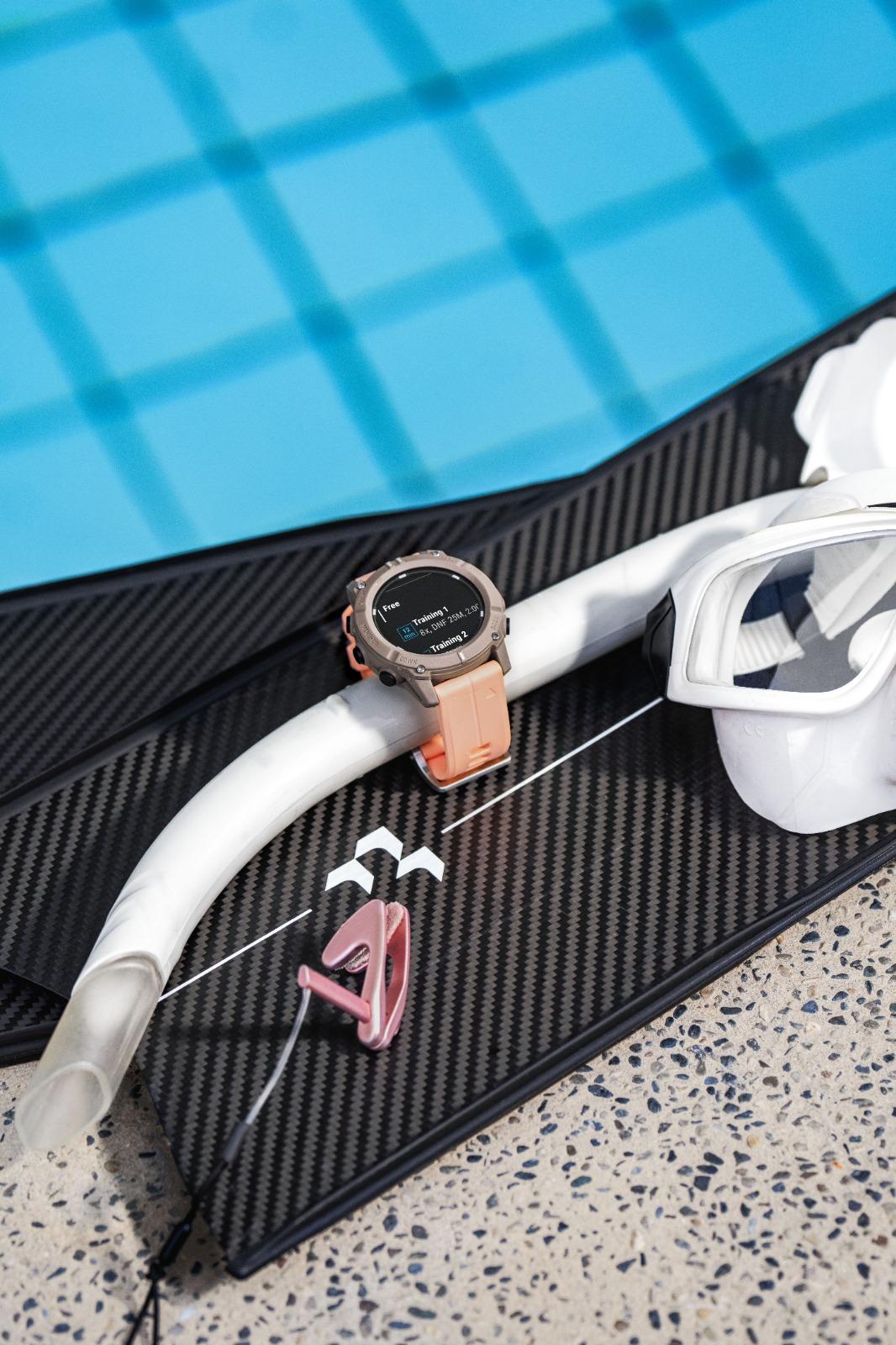 GARMIN Descent G2 GPS潛水電腦錶錶殼及按鈕均以回收的海洋廢棄塑膠製成