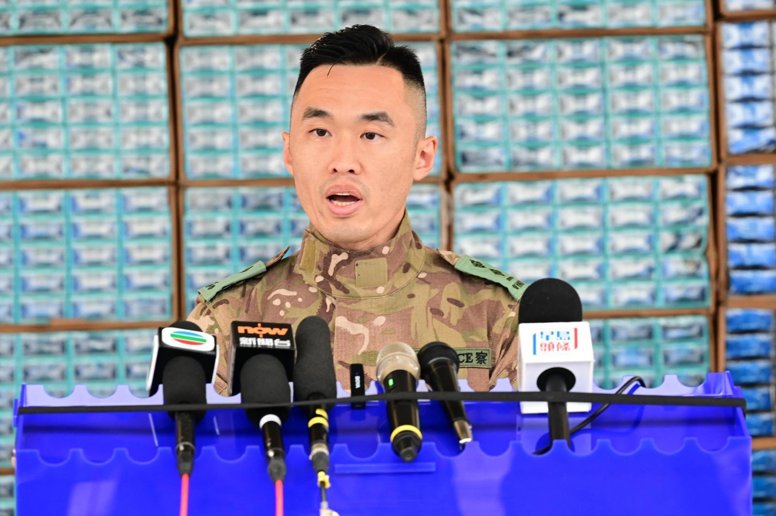 水警總區特遣隊高級督察伍俊豪。