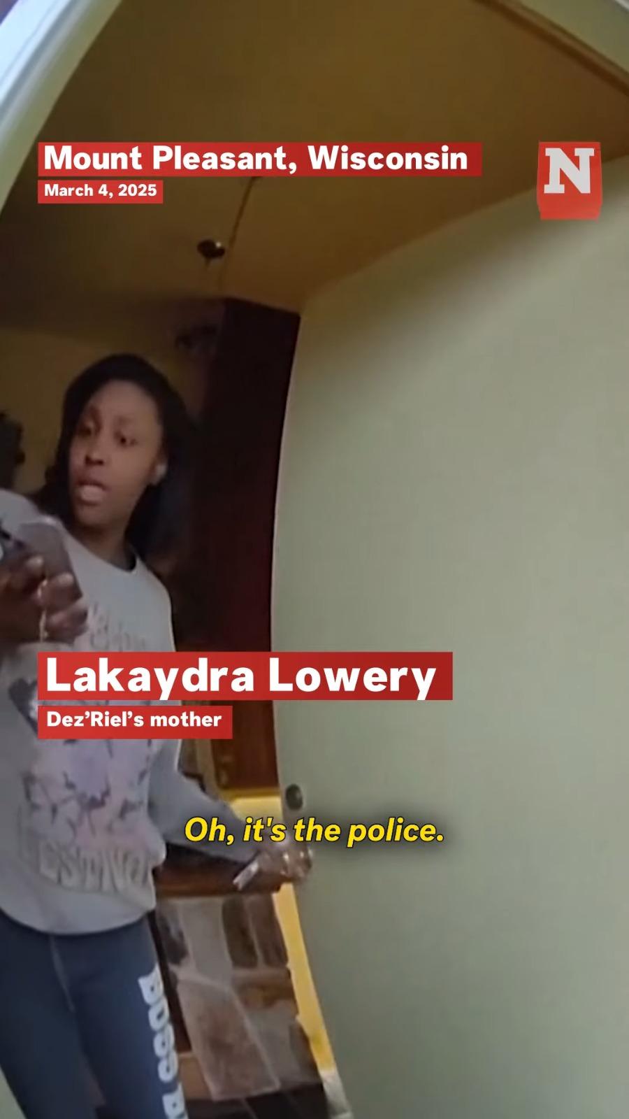 母親開門證實了這個消息。(影片截圖)