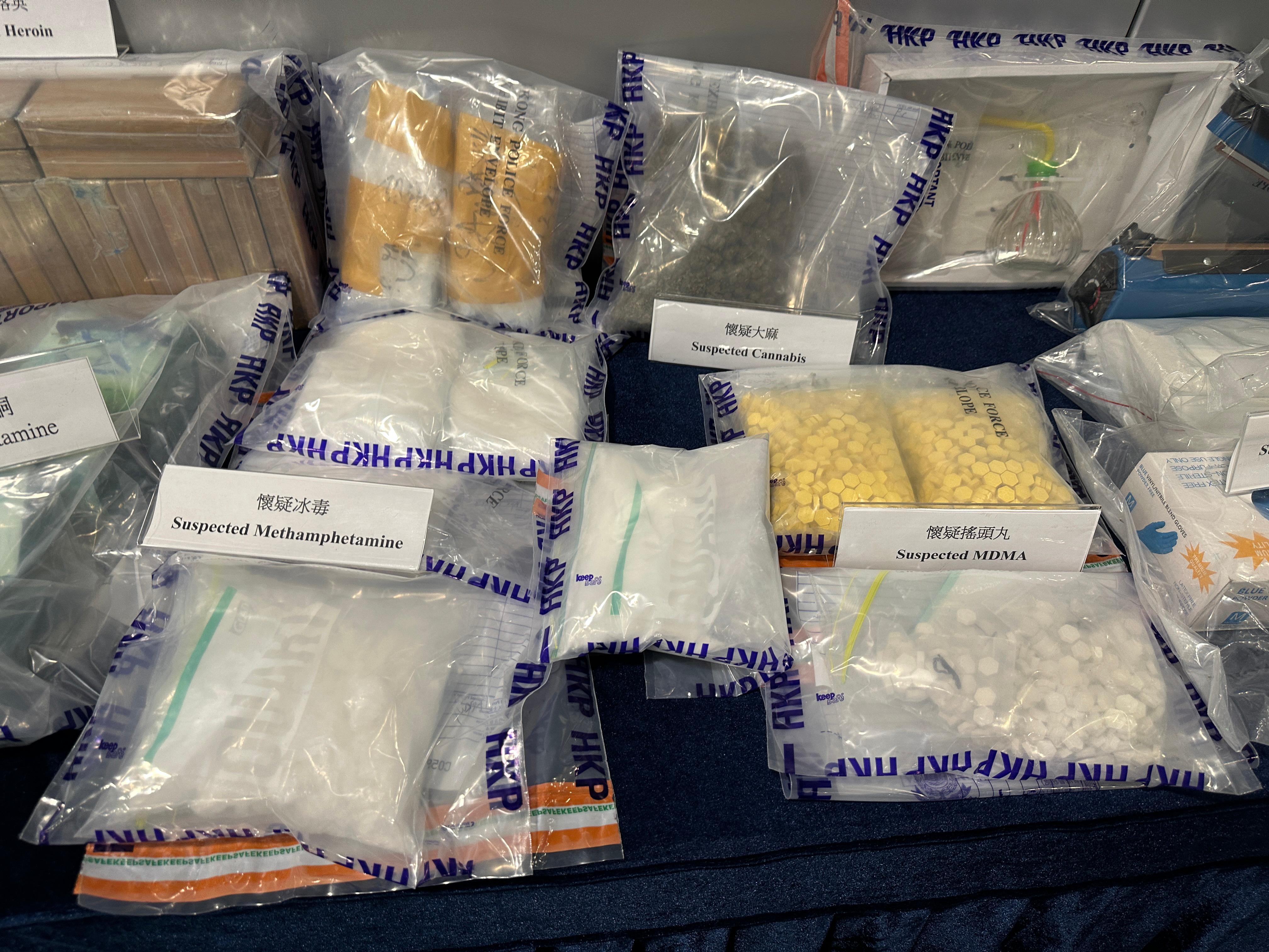 警旺角搗越南家庭式販毒集團,檢1400萬元毒品。