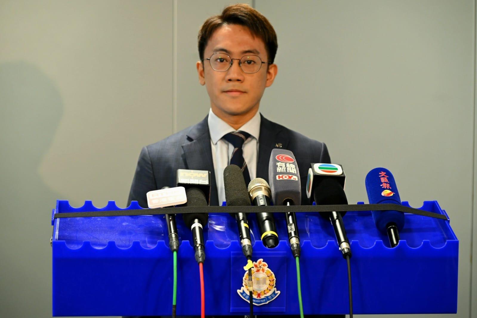 警方毒品調查科督察吳嘉煒。