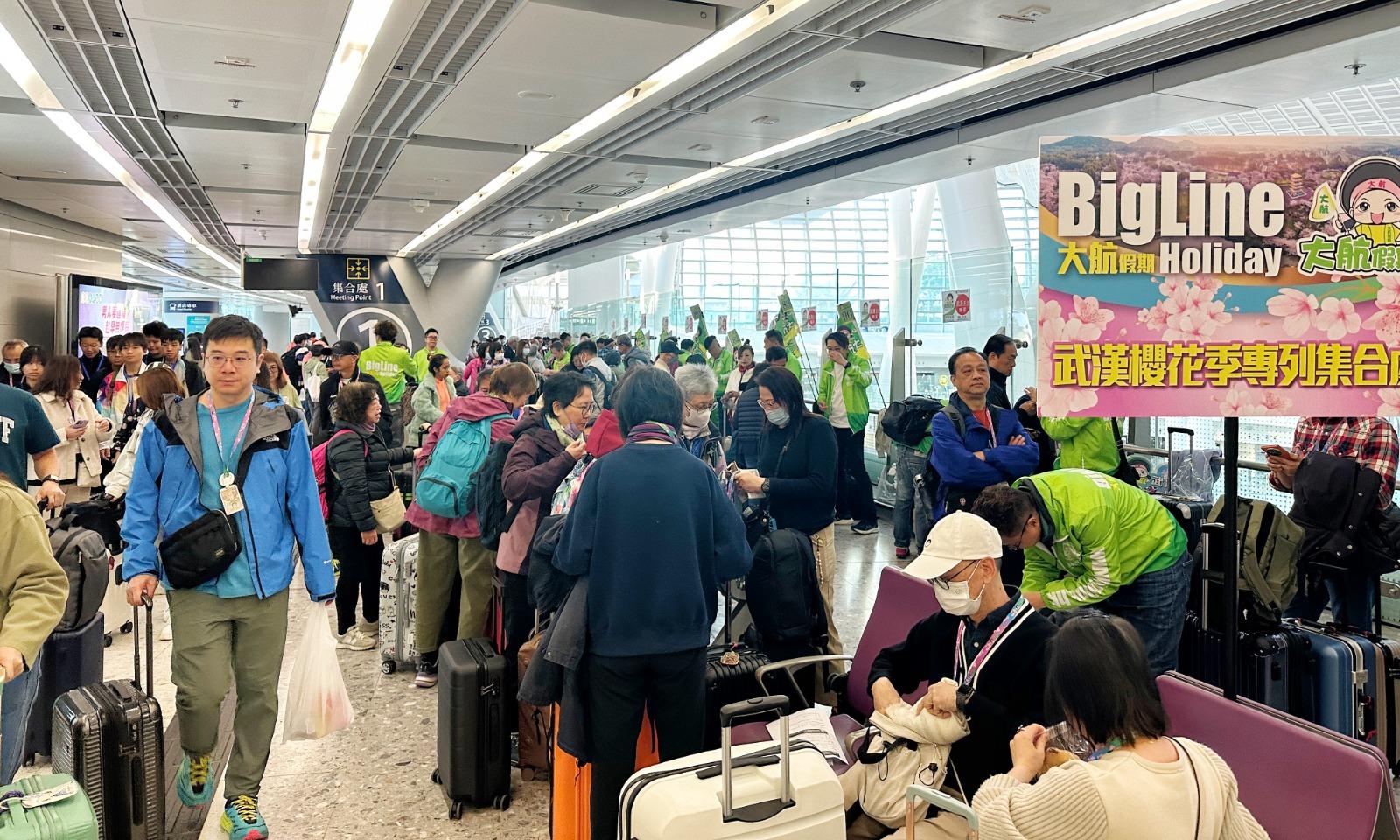 大航假期啓動CP值超高武漢櫻花專列之旅