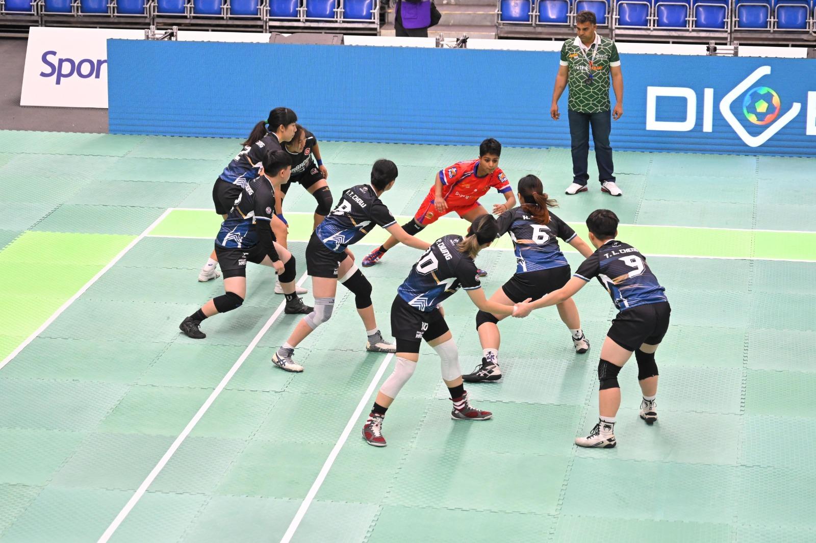 卡巴迪世界盃|香港卡巴迪體育聯會女隊取得季軍,為在國際賽中拿獎牌。(香港卡巴迪體育聯會圖片)