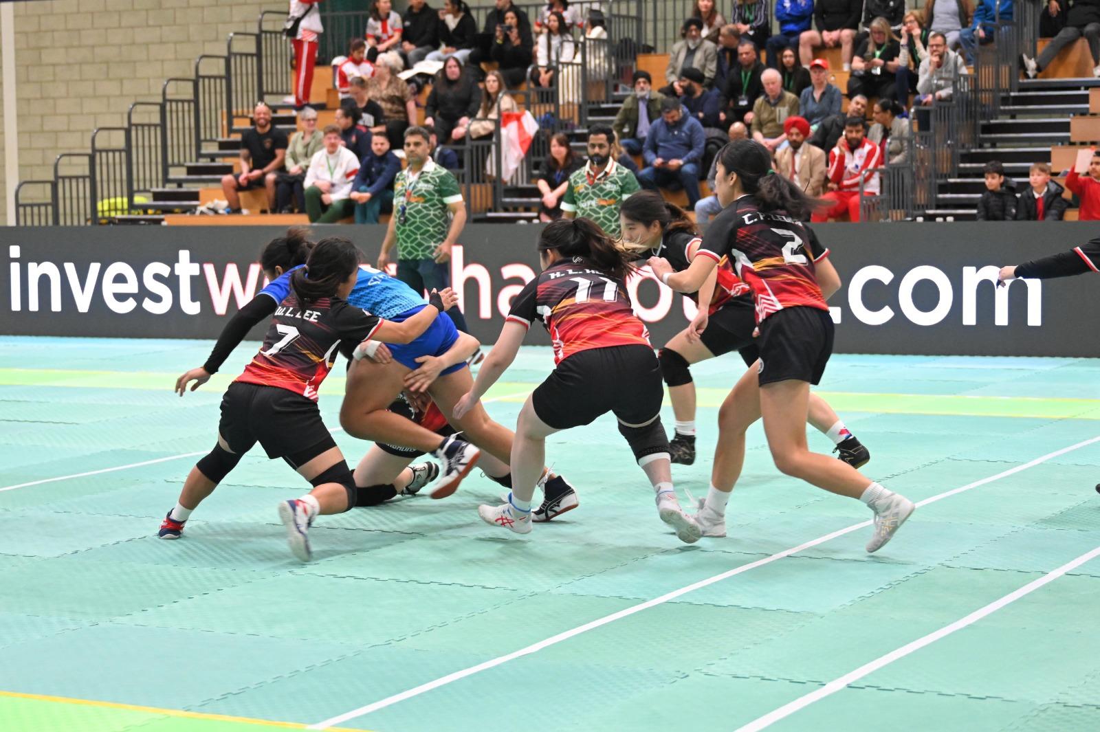 卡巴迪世界盃|香港卡巴迪體育聯會女隊取得季軍,為在國際賽中拿獎牌。(香港卡巴迪體育聯會圖片)