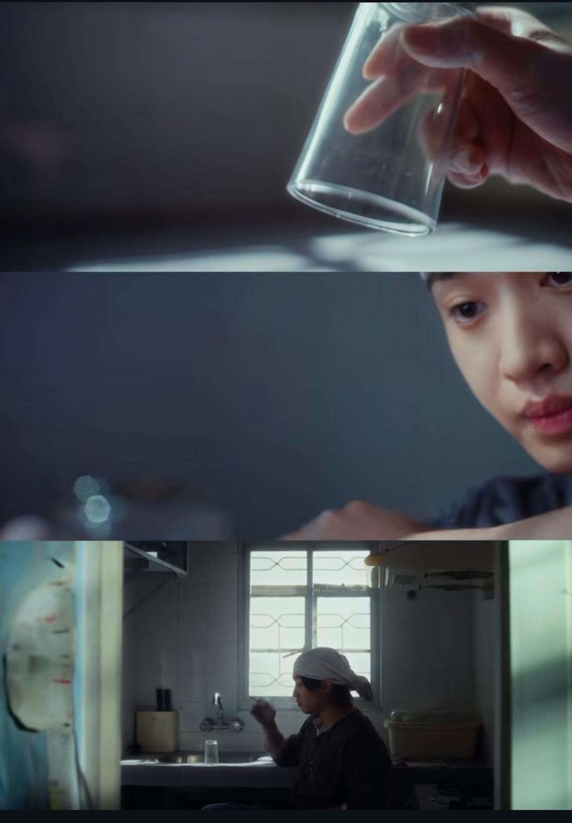 導演郭健為《不要活成自己討厭的模樣》MV開首畫面作簡單解話。