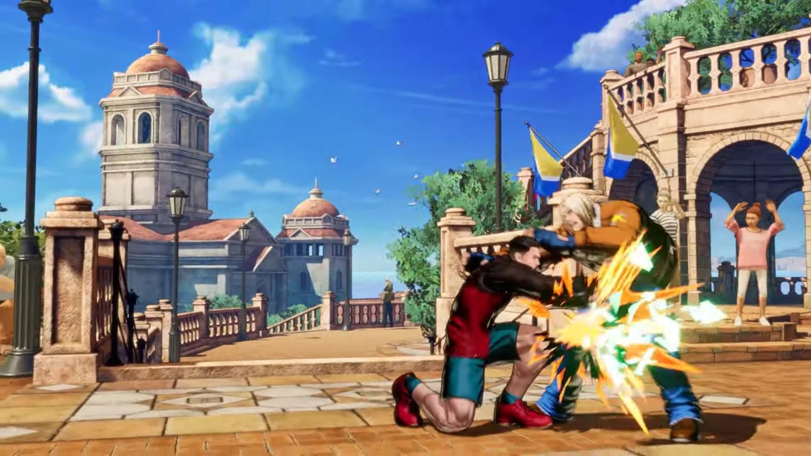 C朗拿度在《餓狼傳說》的招式,當然與足球有關。