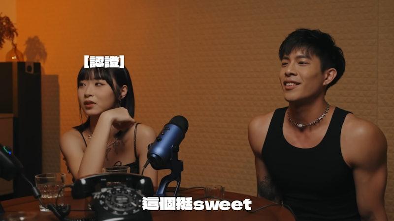 Elka聽到煒賢會為女友吹頭之後,大讚對方好sweet。