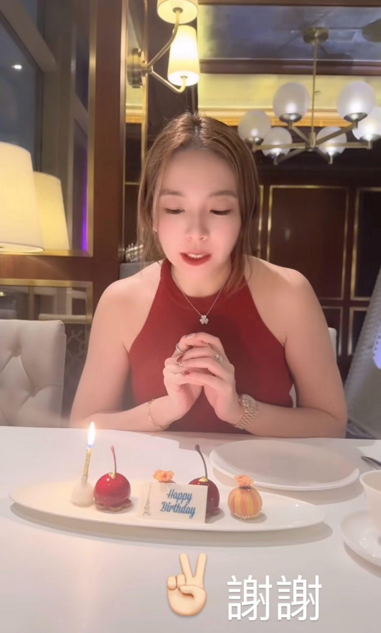 王大陸胞姊繼續到澳門展開慶生之旅,昨日出story洩露心聲:希望事情趕快過去。