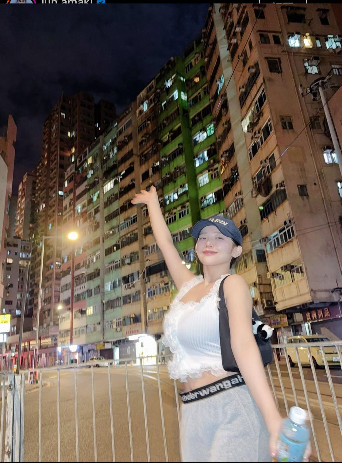 天木純來港後四出打卡。