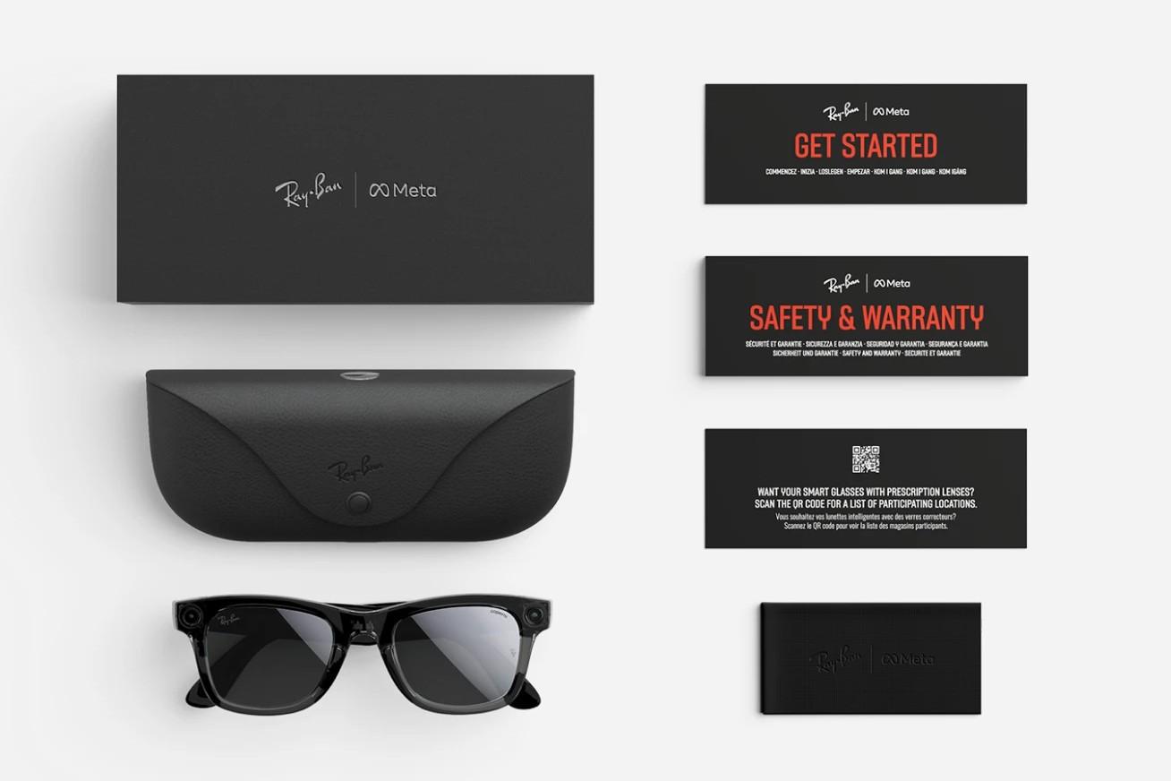 Meta Ray-Ban的眼鏡盒亦與普通版不同。