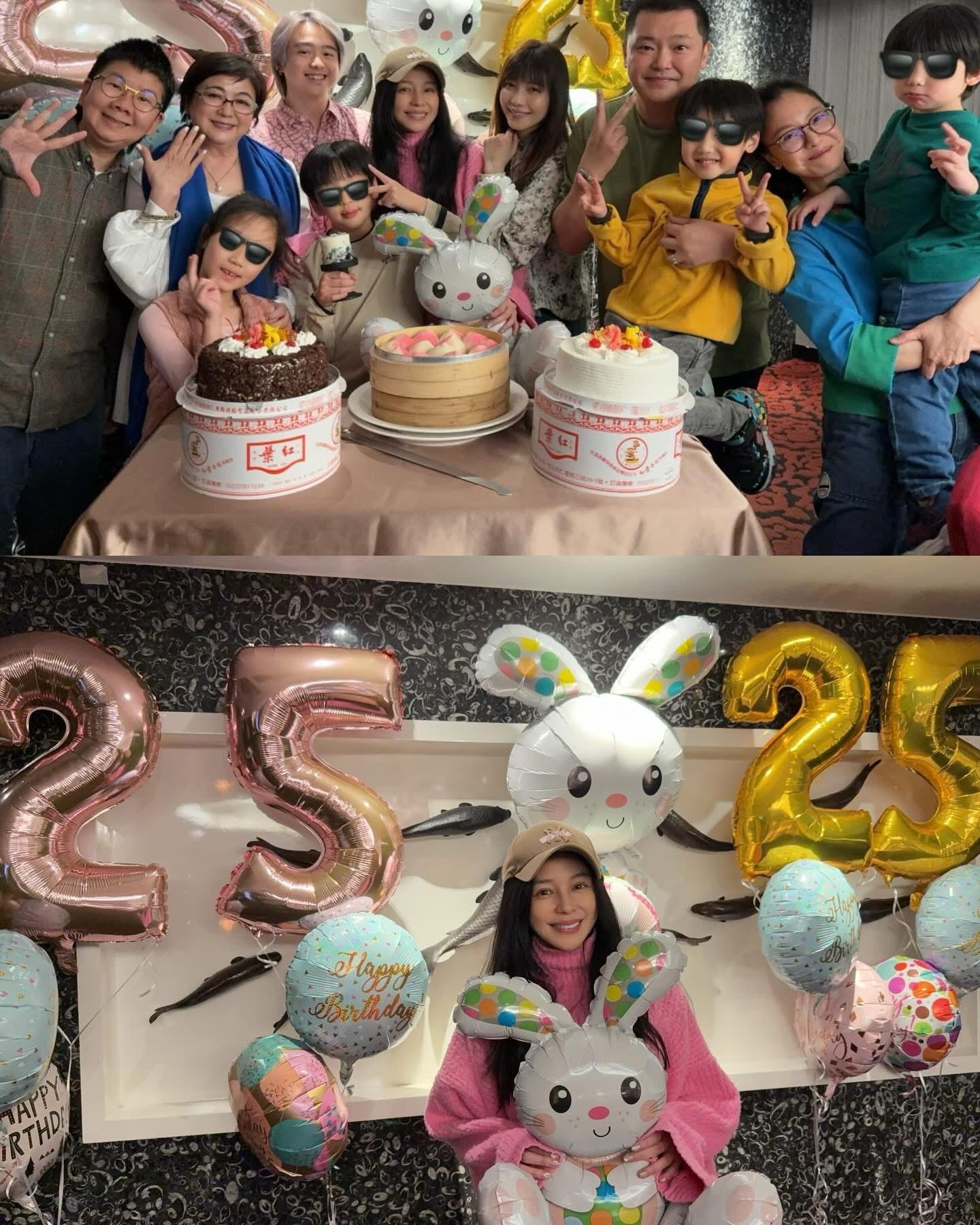 徐若瑄感嘆時間過得好快,不知不覺過完了第二個25。