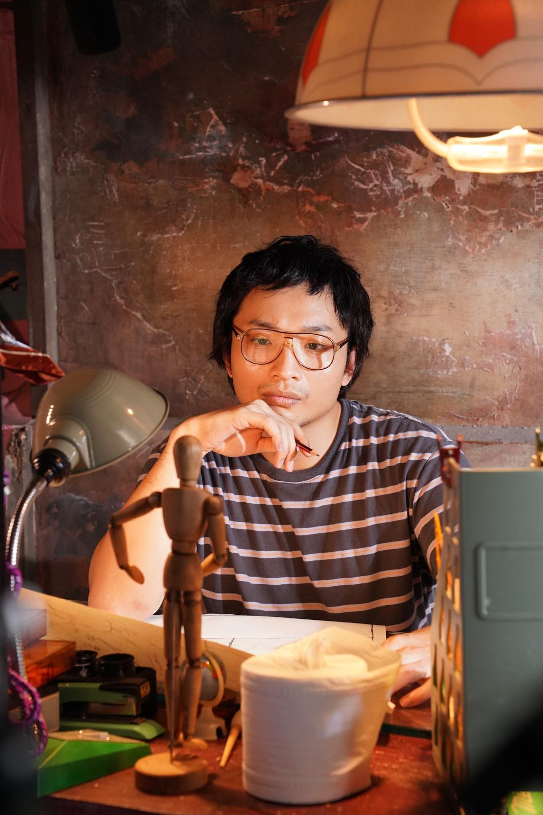 何啟華在《三命》演的盧仔是漫畫主筆。