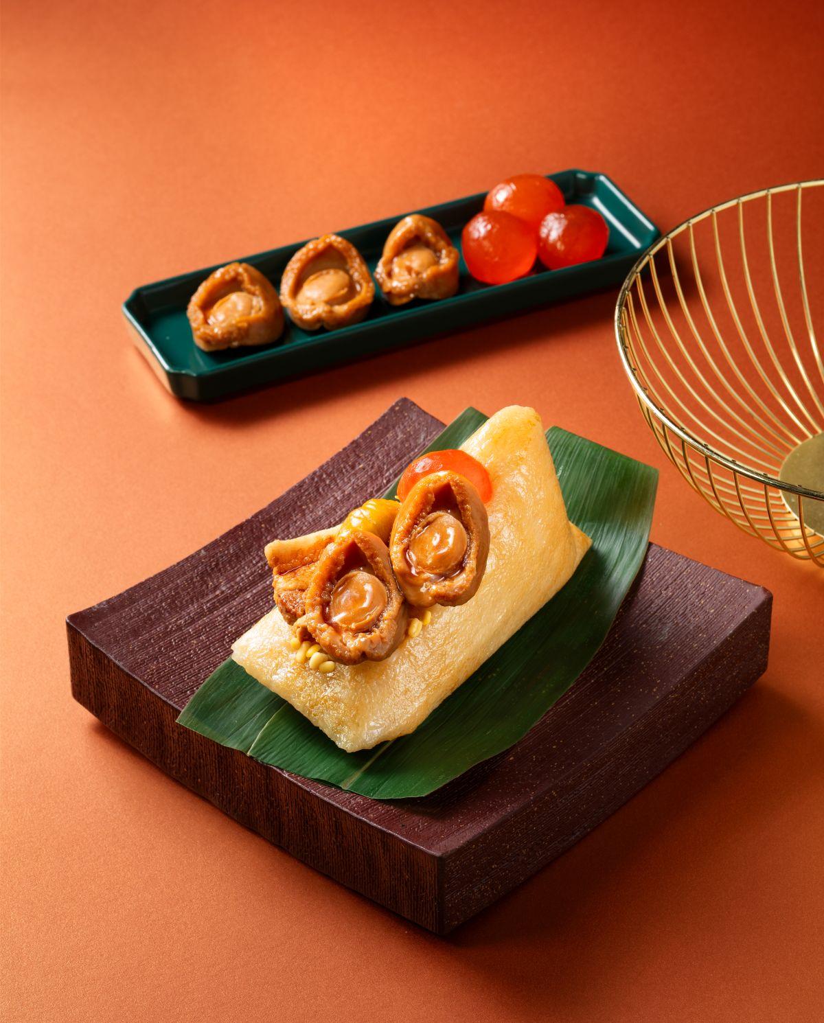 翠園原隻鮑魚鹹肉粽禮券 優惠價$99,零售價$133