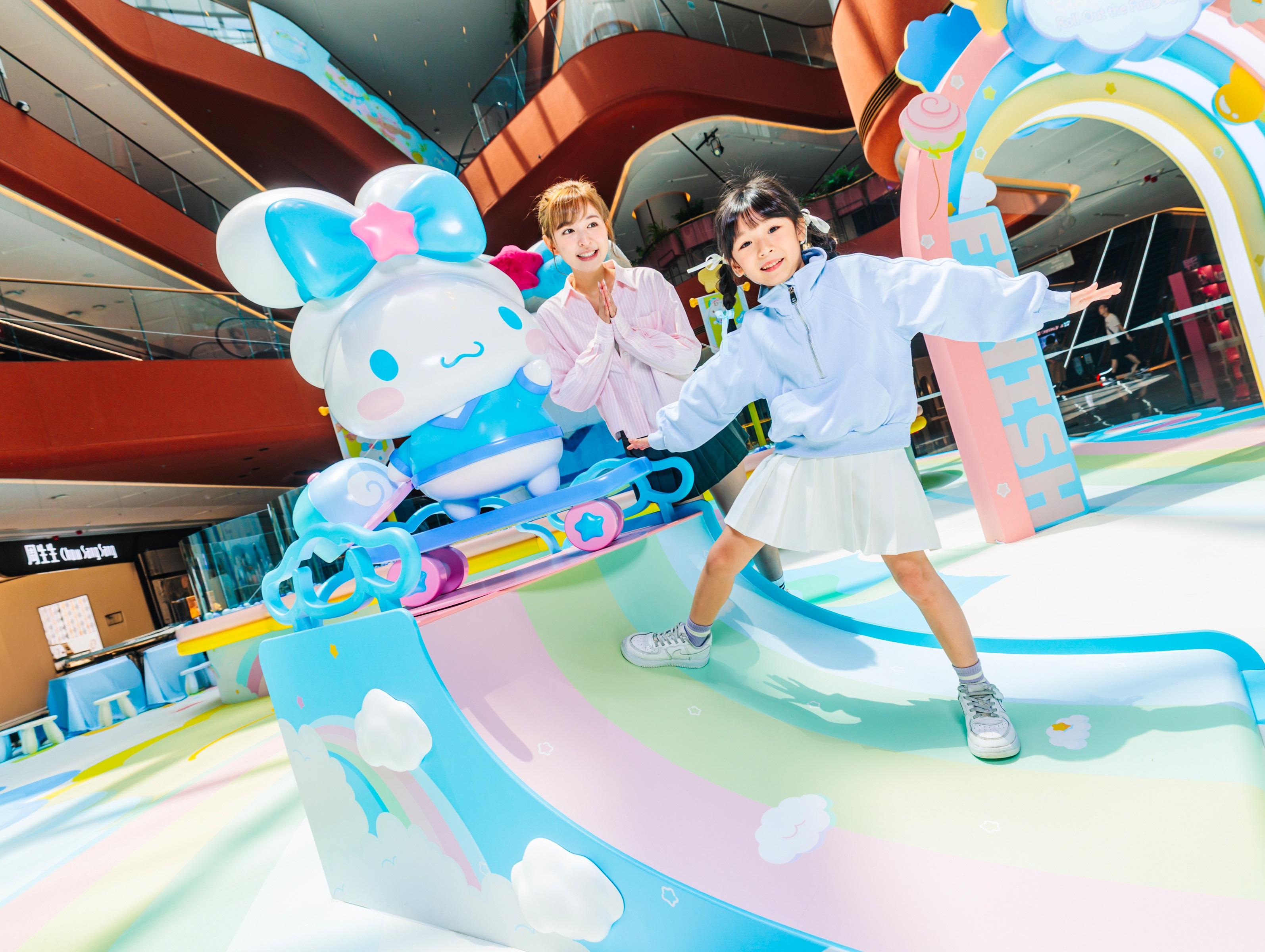 夢幻田徑場 – 腳踏滑板的Cinnamoroll