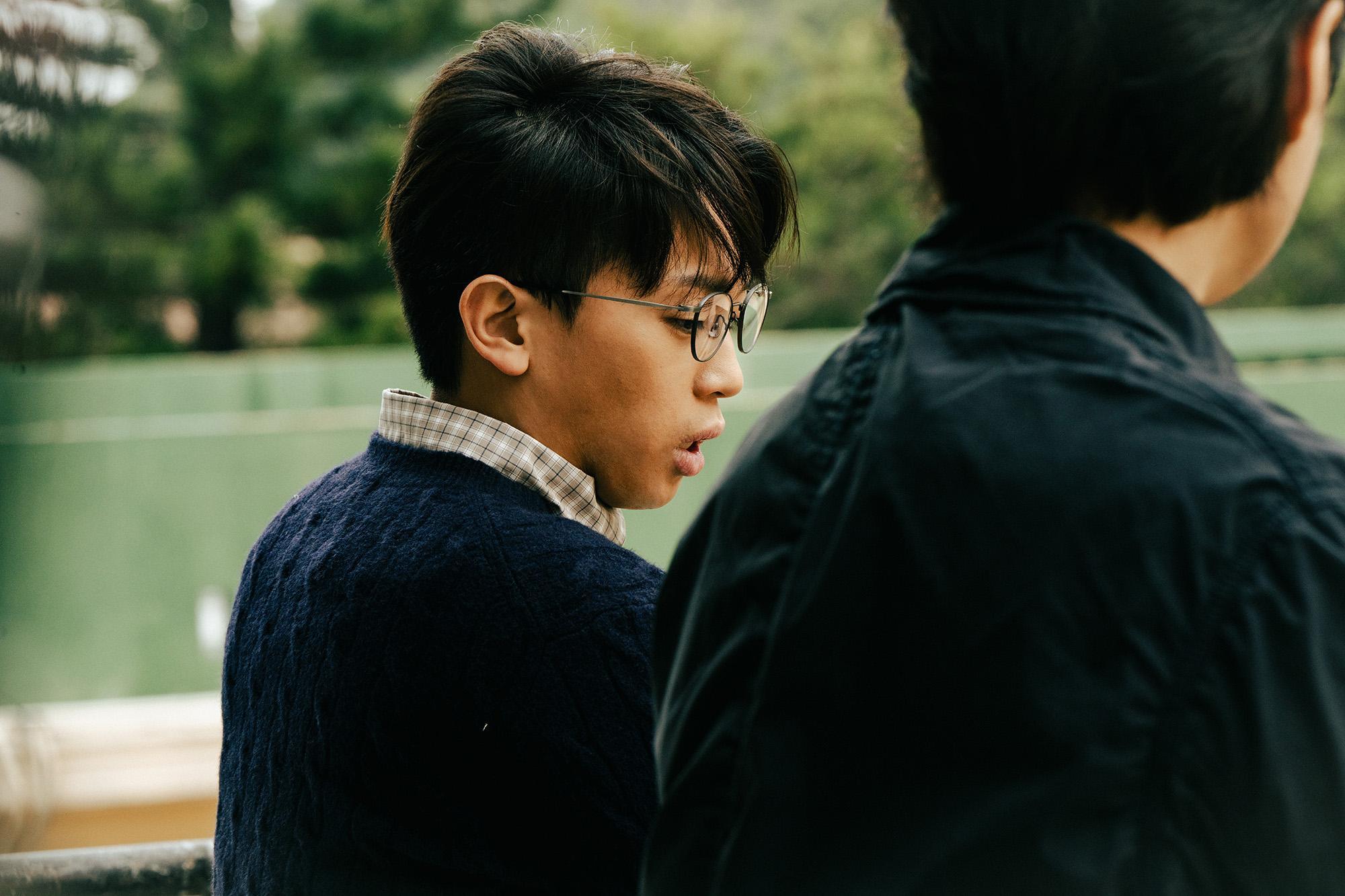 《破·地獄》加長版將加入岑珈其戲份,演黃子華同父異母弟弟。(蘇文傑攝)