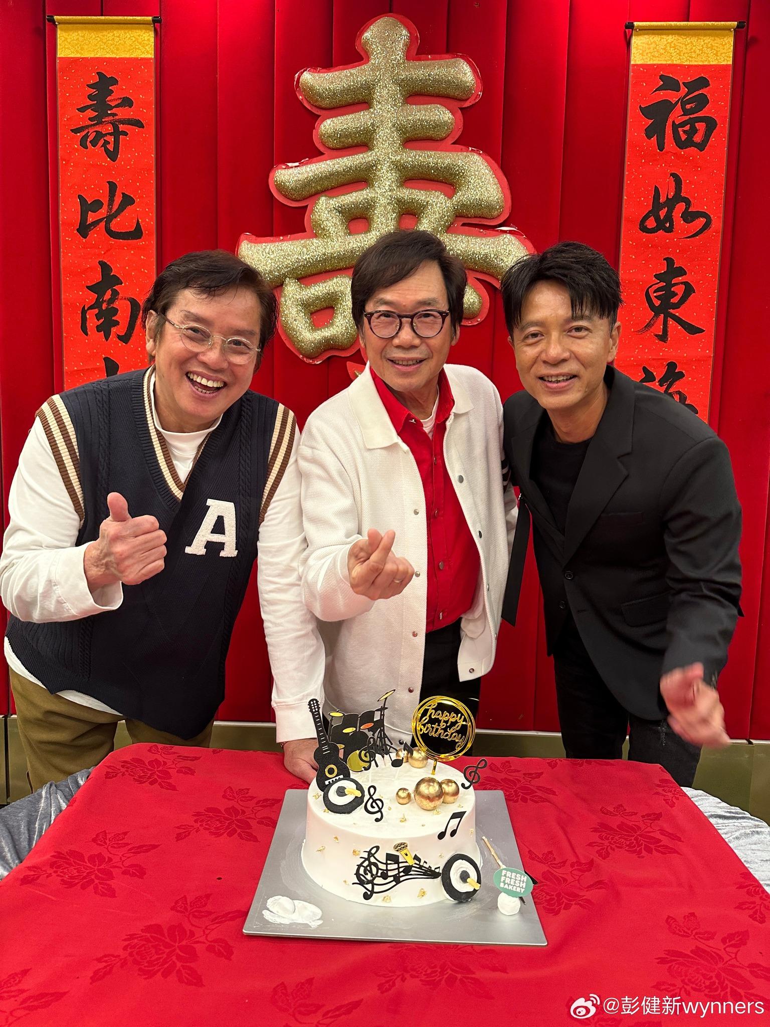 連經常不在港的克勤,都抽空出席健仔飯局。