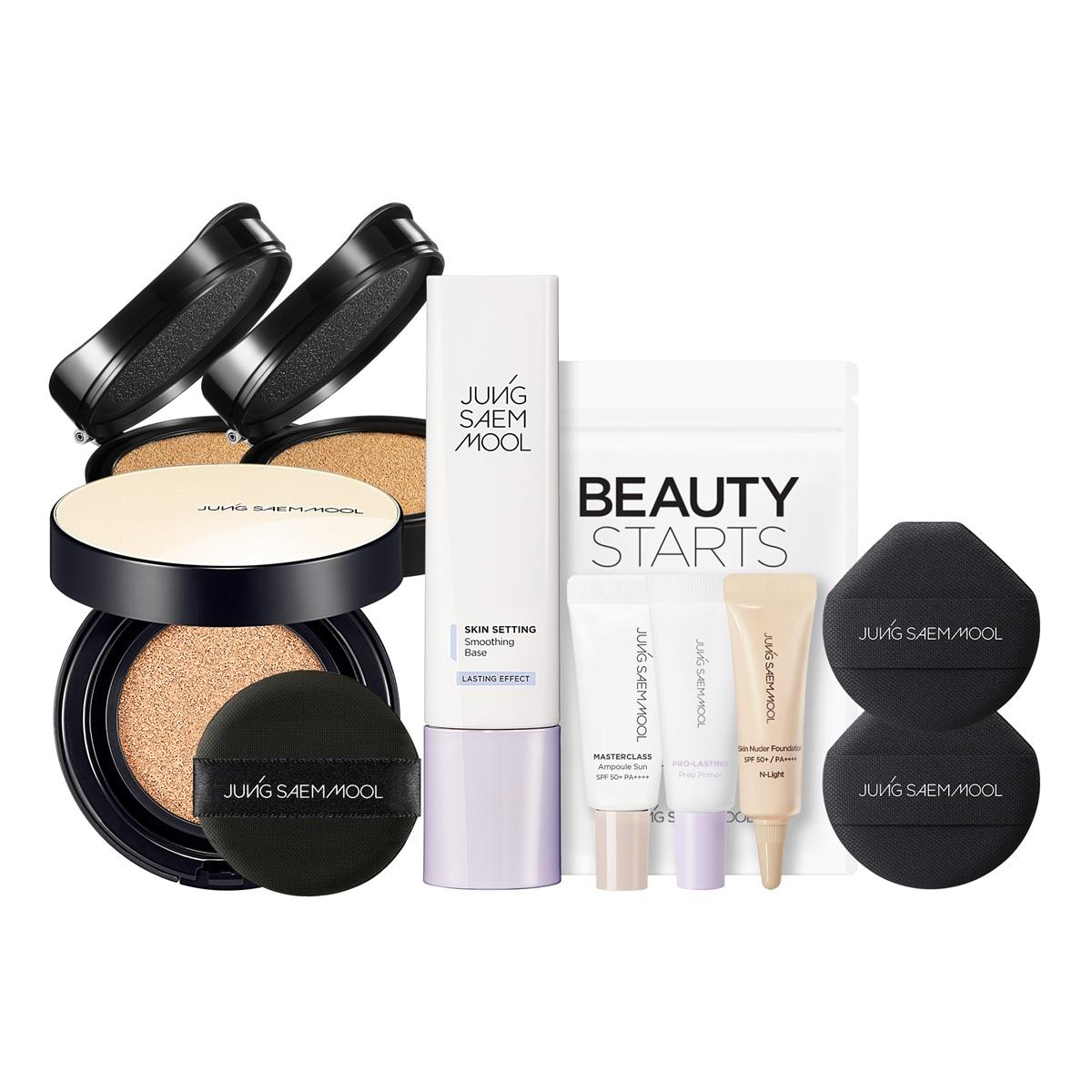 SOGO Thankful Week 2025美妝優惠|Jung Saem Mool Beauty 持久亮肌妝前氣墊套裝 $490 (價值$820)