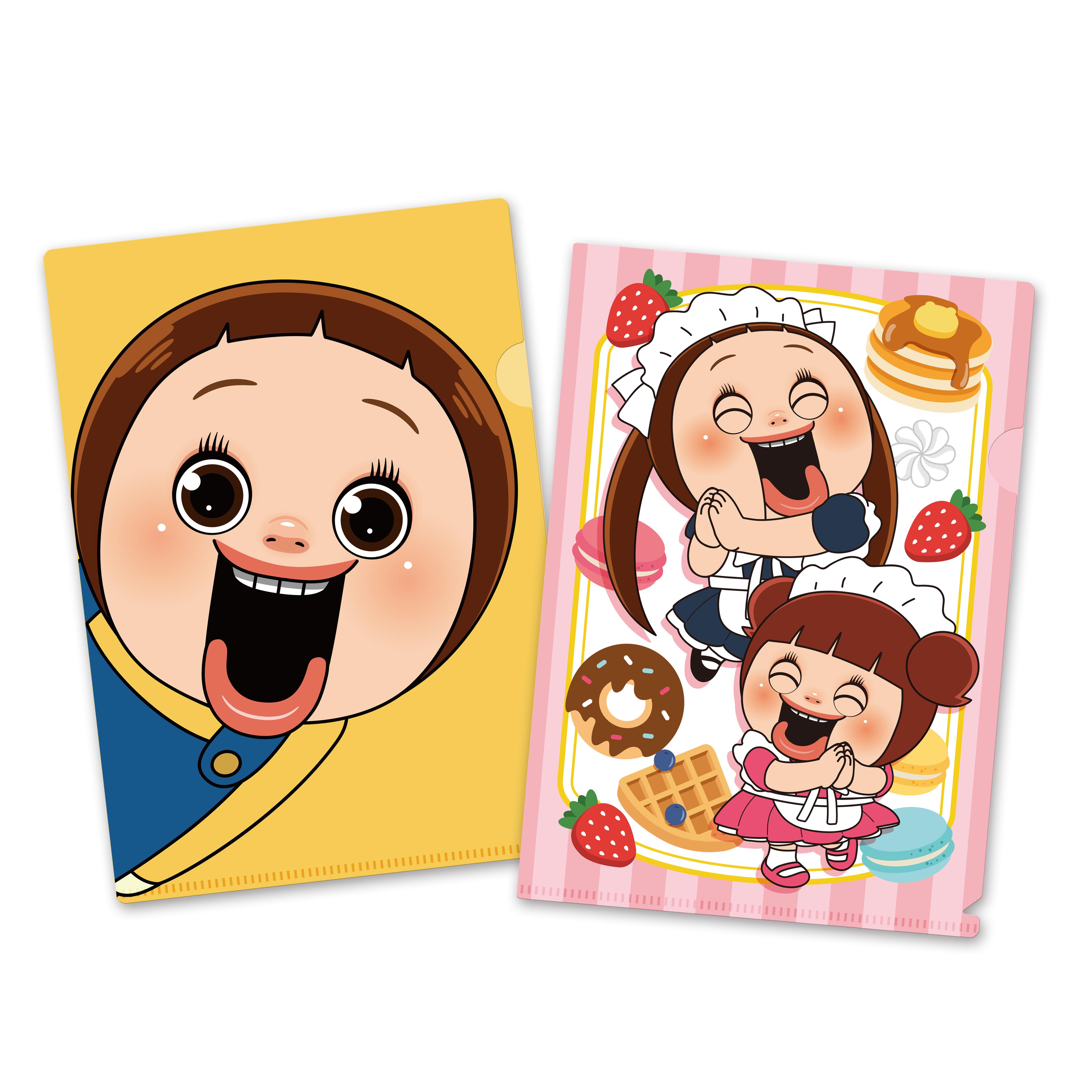 購買任何甜品1款 附送文件夾 (款式隨機送出)