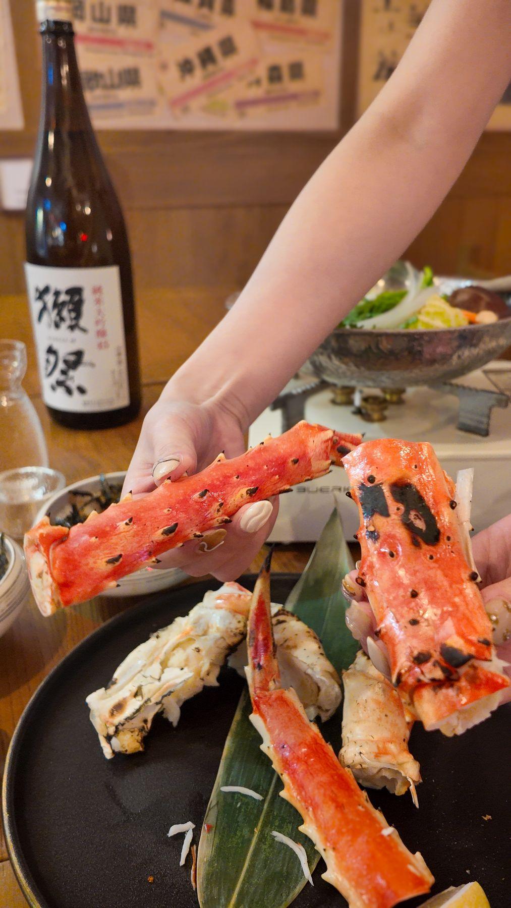 浜燒日本帝王蟹腳
