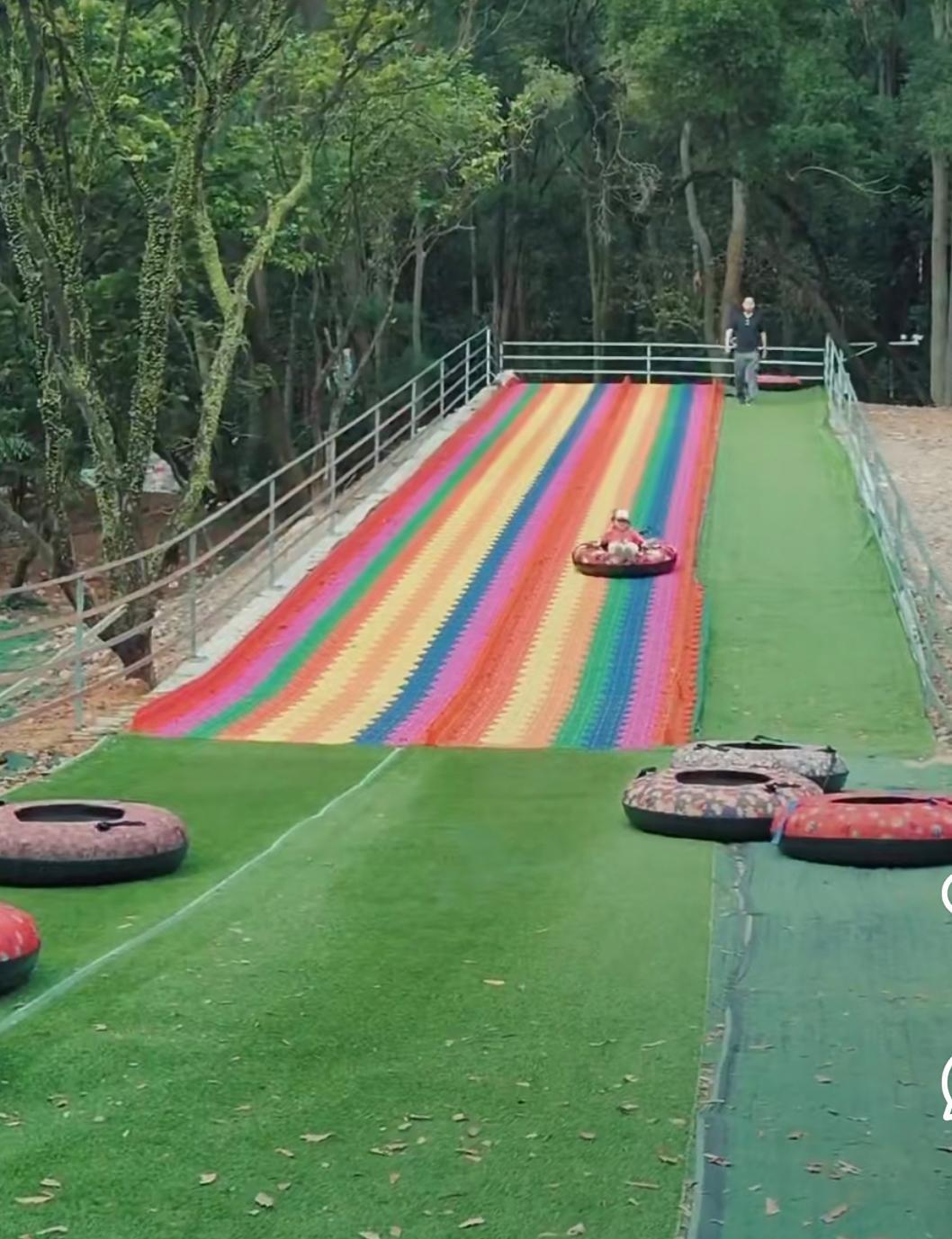 園內還有遊樂設施。(圖片來源:CC超愛玩@小紅書)