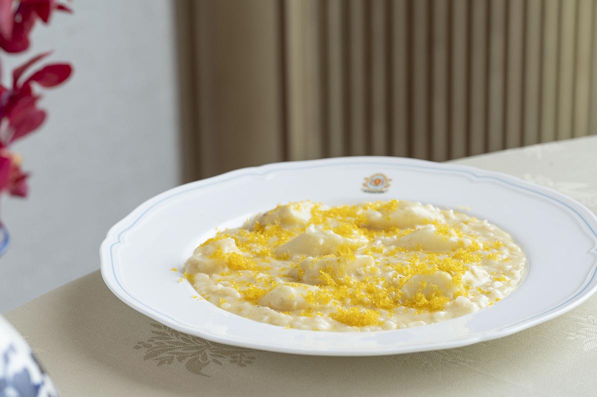 白蘆筍意大利飯配烏魚子