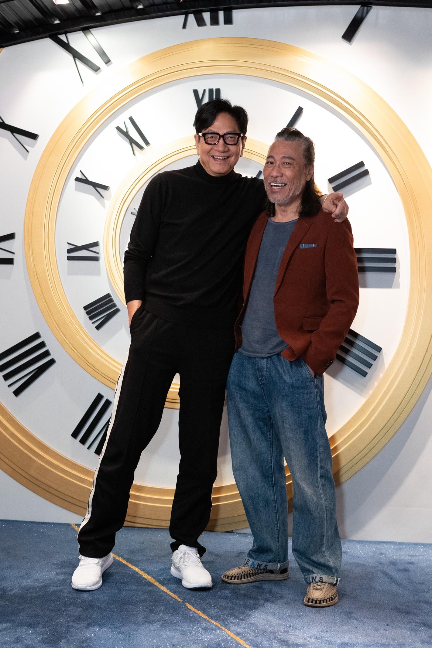 陳友是夏韶聲的band壇前輩,兩人在節目裡分享當年band壇。