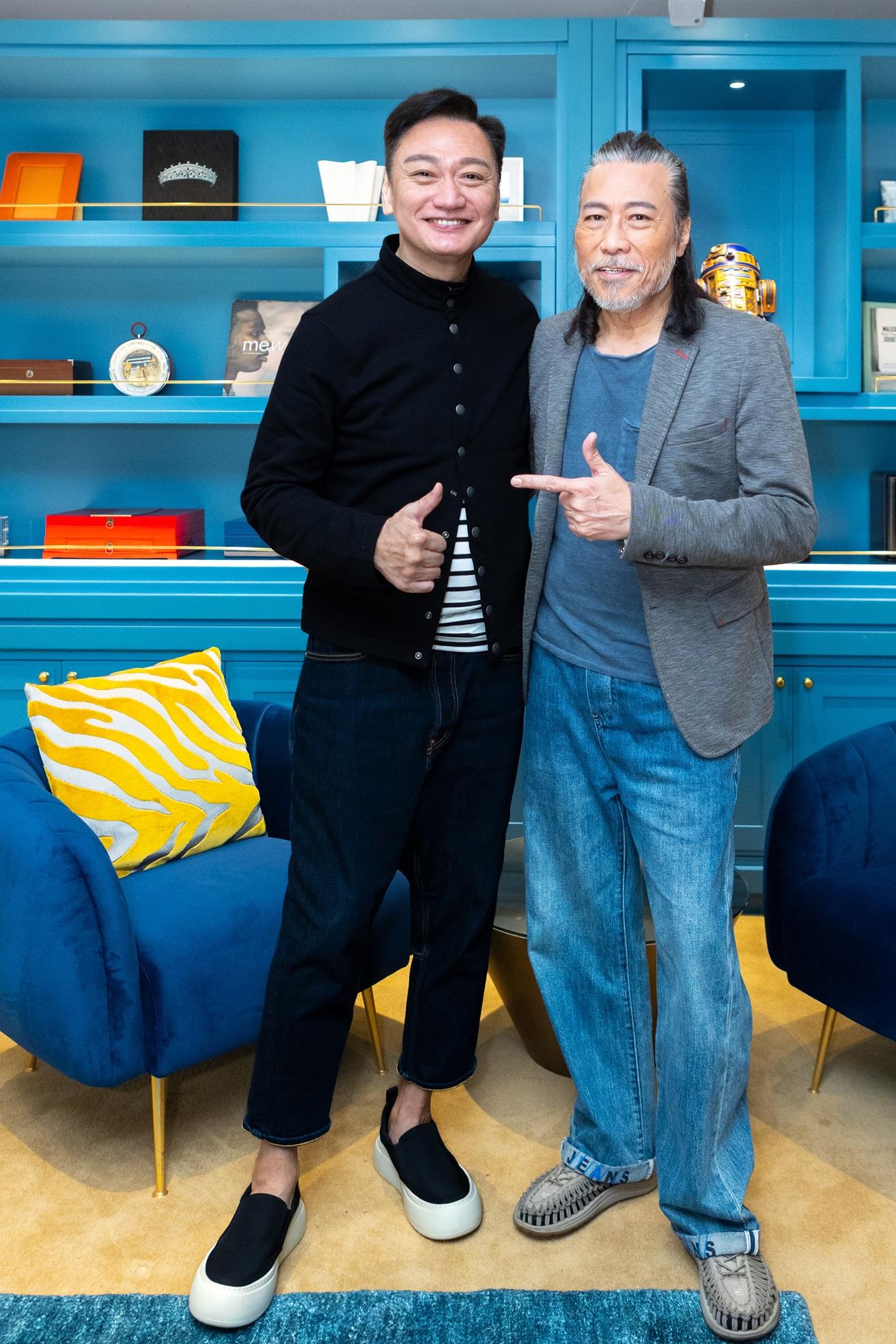 夏韶聲與陶大宇不但大談UFO,更講到他憑《倒轉地球》走紅內地的經歷。