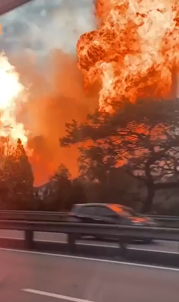 馬來西亞天然氣管爆炸